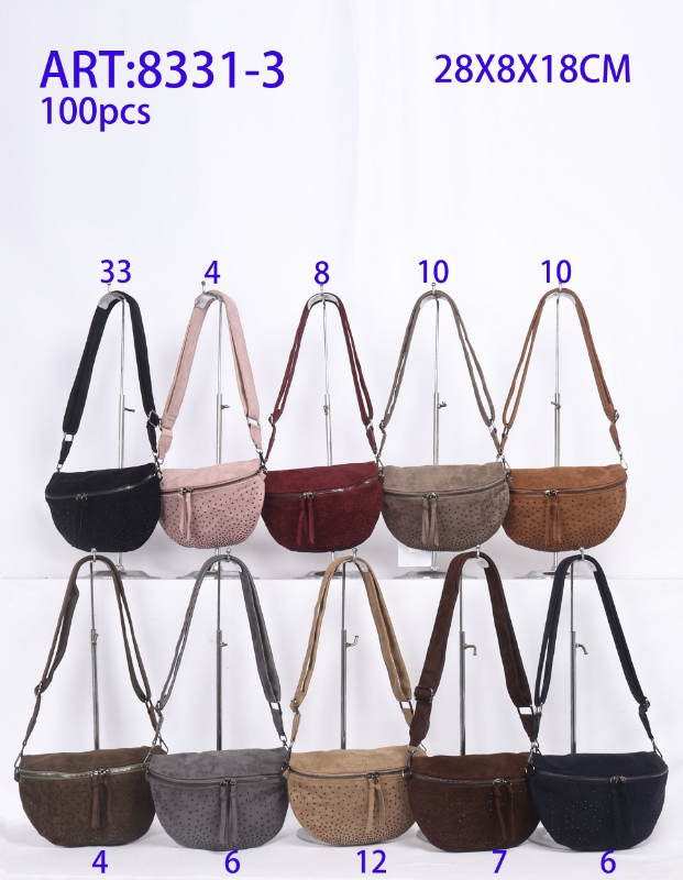 Huada Import-Export GmbH -DOB, Taschen, Schuhe, Accessoires | Artikel-Nr. 8331-3 | Umhängetaschen | Kategorie: Damen Taschen | Angebot: Damenbekleidung, Damen Accessoires, Herren Accessoires, Schuhe, Young Fashion, Leather Wear | Adresse: Huada Import-Export GmbH - Raum B014 - Anton-Kux-Strasse 2 - 41460 Neuss - Tel: 021317188938 - huada8168@hotmail.com