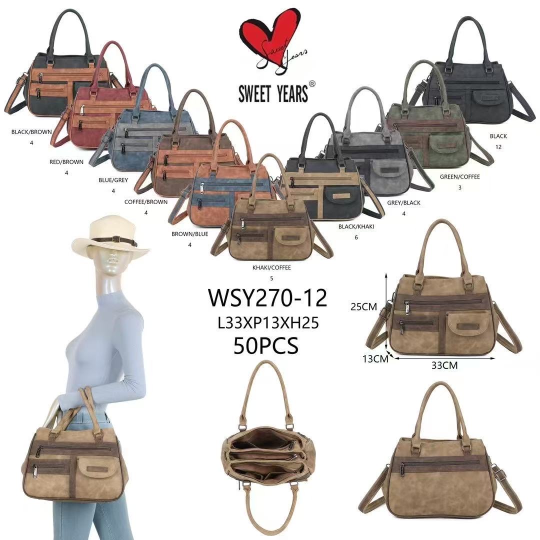 Huada Import-Export GmbH -DOB, Taschen, Schuhe, Accessoires | Artikel-Nr. WSY270-12 | Damentaschen | Kategorie: Damen Taschen | Angebot: Damenbekleidung, Damen Accessoires, Herren Accessoires, Schuhe, Young Fashion, Leather Wear | Adresse: Huada Import-Export GmbH - Raum B014 - Anton-Kux-Strasse 2 - 41460 Neuss - Tel: 021317188938 - huada8168@hotmail.com