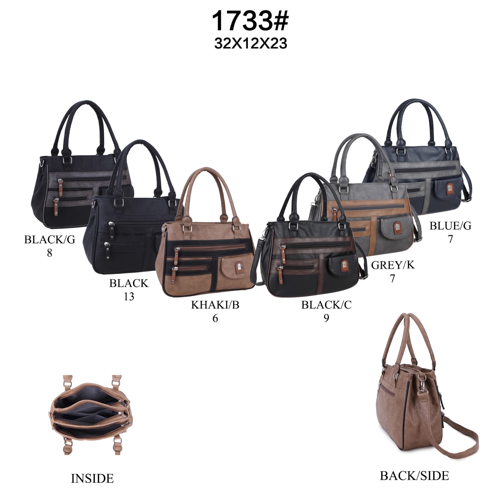 Pulcini GmbH - 2BE - Fashion & Design | Artikel-Nr. 1733 | DAMENTASCHE KUNSTLEDER | Kategorie: DAMEN HANDTASCHEN | Angebot: Damenbekleidung, Herrenbekleidung, Damen Accessoires, Herren Accessoires, Schuhe, Dessous, Beach Wear, Große Größen, Baby-Bekleidung, Kinder & Teens, Young Fashion, Landhausmode, Leather Wear, Sofortprogramme, Orderware | Adresse: Pulcini Trends GMBH - Gartenstrasse 24 - 41460 Neuss - Tel: 021312913138 - pulcini-trends@outlook.de
