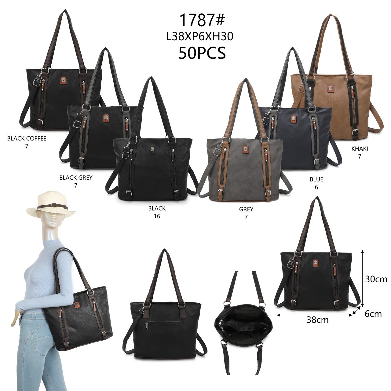 Pulcini GmbH - 2BE - Fashion & Design | Artikel-Nr. 1787 | KLASSIK DAMENTASCHEN KOMBI FARBEN | Kategorie: DAMEN HANDTASCHEN | Angebot: Damenbekleidung, Herrenbekleidung, Damen Accessoires, Herren Accessoires, Schuhe, Dessous, Beach Wear, Große Größen, Baby-Bekleidung, Kinder & Teens, Young Fashion, Landhausmode, Leather Wear, Sofortprogramme, Orderware | Adresse: Pulcini Trends GMBH - Gartenstrasse 24 - 41460 Neuss - Tel: 021312913138 - pulcini-trends@outlook.de