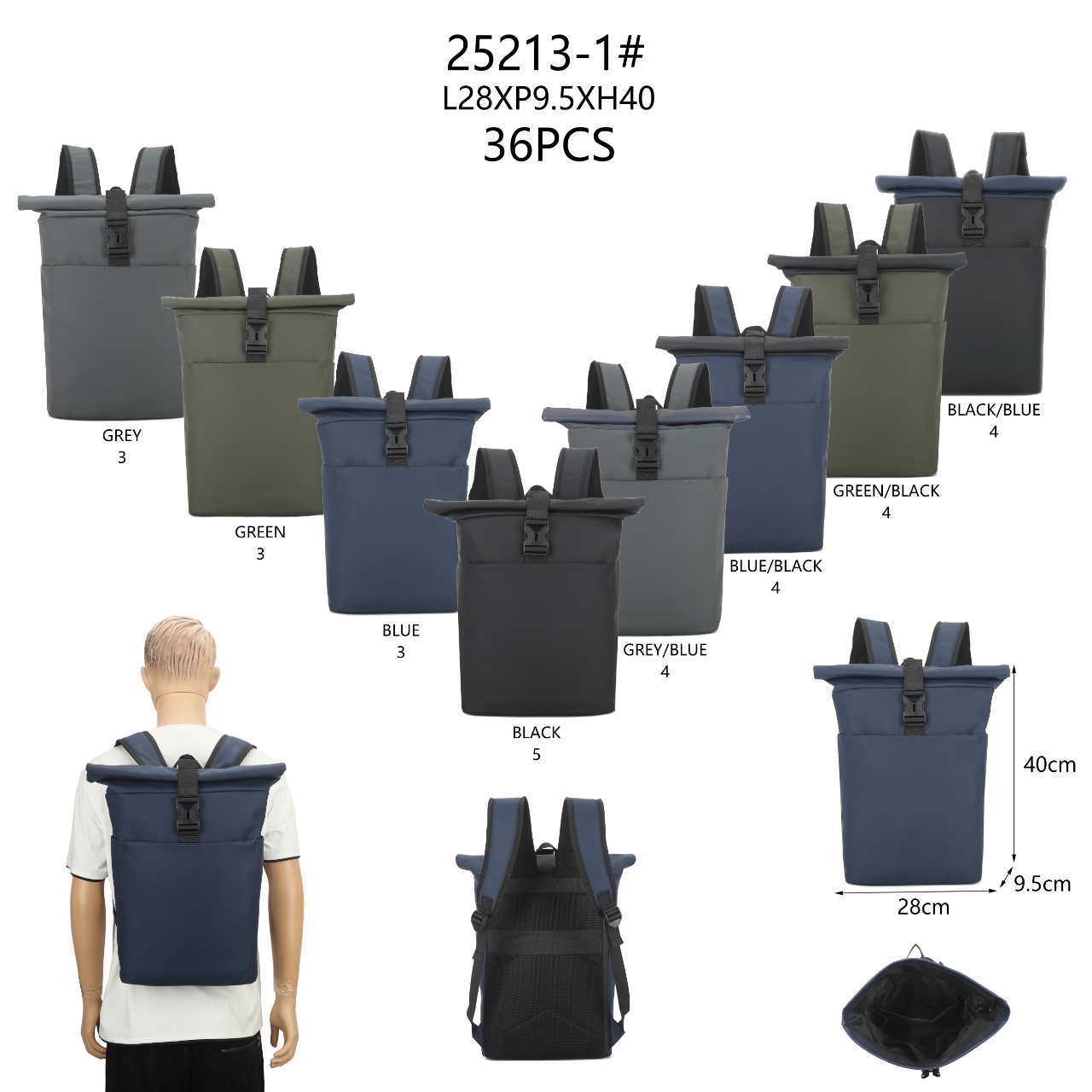 Pulcini GmbH - 2BE - Fashion & Design | Artikel-Nr. 25213 | REGENGESTER GROß RÜCKSACK | REGENFESTER RÜCKSACK HINTERFACH MIT RVSVORFACH MIT RVSPOLSTERUNG AM RÜCKUNG UND TRAGEGÜRTEL | Kategorie: RÜCKSACKEN | Angebot: Damenbekleidung, Herrenbekleidung, Damen Accessoires, Herren Accessoires, Schuhe, Dessous, Beach Wear, Große Größen, Baby-Bekleidung, Kinder & Teens, Young Fashion, Landhausmode, Leather Wear, Sofortprogramme, Orderware | Adresse: Pulcini Trends GMBH - Gartenstrasse 24 - 41460 Neuss - Tel: 021312913138 - pulcini-trends@outlook.de