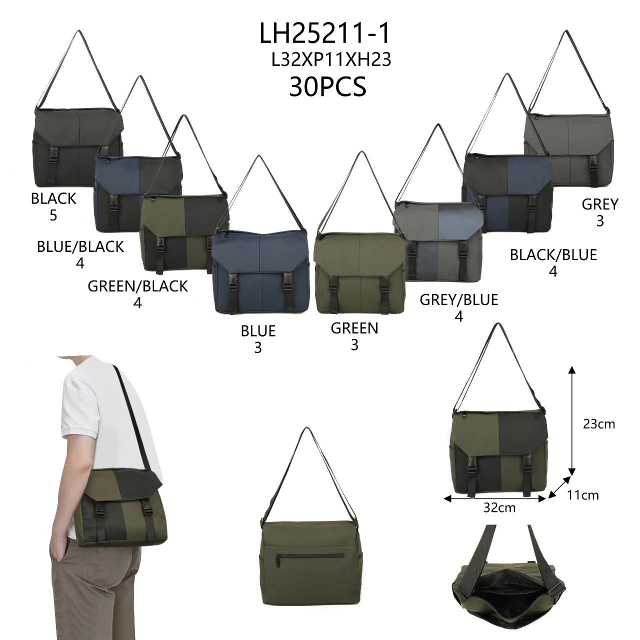 Pulcini GmbH - 2BE - Fashion & Design | Artikel-Nr. 211 | REGENFESTER CROSSBODY MANN/FRAU | REGENFESTER PVC CROSSBODY TASCHE UNISEXSTUFENLOS VERSTELLBAR TRAGEGÜRTEL AUS NYLONVERSCHIEDENE FACHERN INNEN UND AUßEN: | Kategorie: KLEINE TASCHEN & CITYBAGS | Angebot: Damenbekleidung, Herrenbekleidung, Damen Accessoires, Herren Accessoires, Schuhe, Dessous, Beach Wear, Große Größen, Baby-Bekleidung, Kinder & Teens, Young Fashion, Landhausmode, Leather Wear, Sofortprogramme, Orderware | Adresse: Pulcini Trends GMBH - Gartenstrasse 24 - 41460 Neuss - Tel: 021312913138 - pulcini-trends@outlook.de