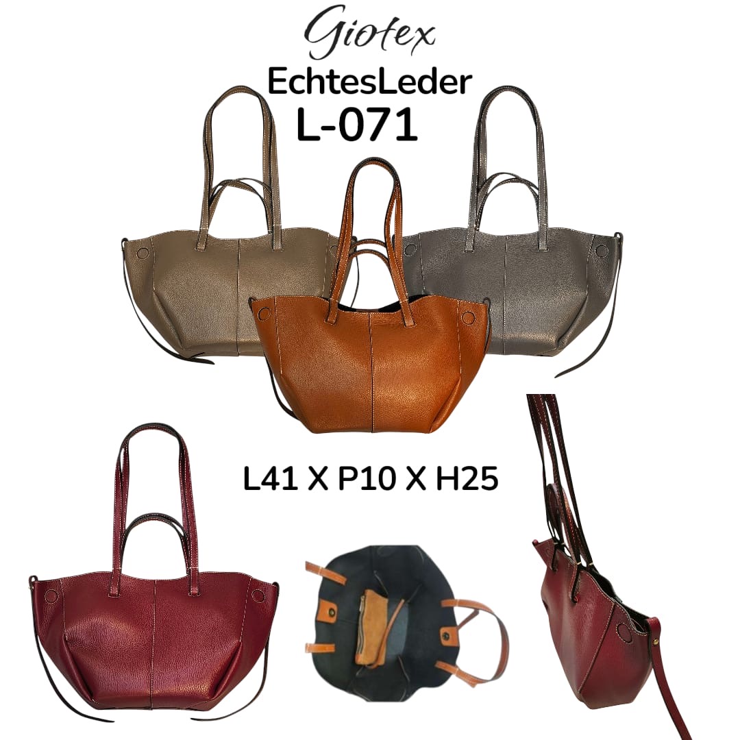 GIO TEX GMBH - Accessoires - Neuss | Artikel-Nr. L071 | Leder Tragetasche | Kategorie: Taschen / Leder | Angebot: Damen Accessoires | Adresse: GIO TEX GMBH - Breslauerstraße 8 - 41460 Neuss - Tel: 021313658438 - giotexgmbh@yahoo.com