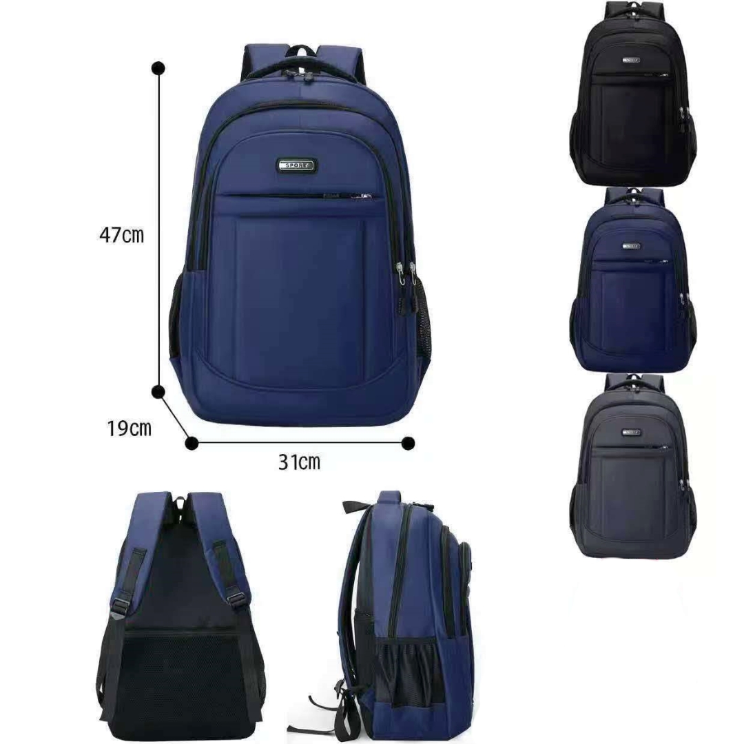 Skyflame GmbH - Damen u. Herrenaccessoires, Taschen, Lederwaren | Artikel-Nr. 8568 | Rucksack | -Artikelnummer 8568 -ca. 31 x 47 x 19cm -100% Polyester -4x RV Fächer -Innen: 1x Steckfach bzw. Laptopfach -Auf der Rückseite 1x RV Fach -auf beiden Seiten je 1x Netzfach -Verstellbare Gurte | Kategorie: Rucksäcke | Angebot: Damen Accessoires, Herren Accessoires, Beach Wear, Große Größen, Kinder & Teens, Young Fashion, Landhausmode, Leather Wear, Sofortprogramme, Orderware | Adresse: Skyflame GmbH - Anton-Kux-Str.2 - 41460 Neuss - Tel: 021313168808 - info.skyflame@gmail.com