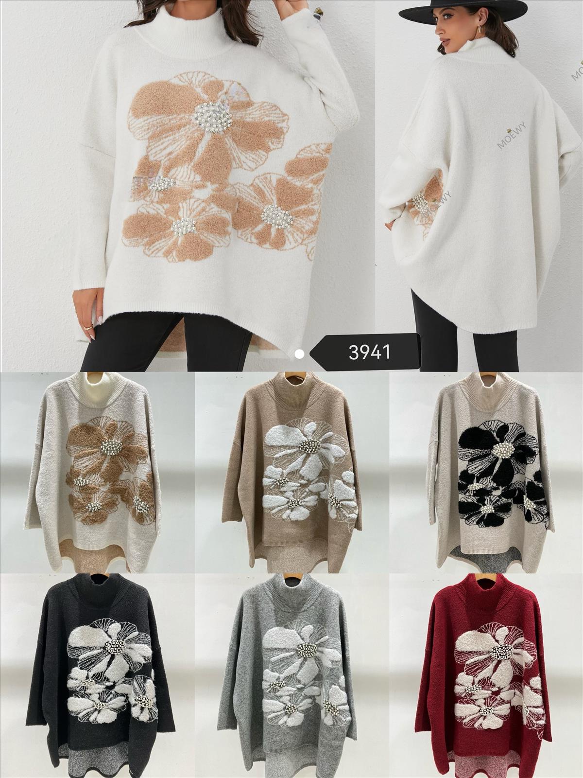Miss Furs GmbH - MISS FURS Damenmode - Accessoires, Sportswear, Jeans, Tops, Bags | Artikel-Nr. 3941 | Oversize Pullover | Kategorie: Bekleidung / Pullover | Angebot: Damenbekleidung, Damen Accessoires, Young Fashion, Sofortprogramme, Orderware | Adresse: Miss Furs GmbH - Breslauer Str. 8 - 41460 Neuss - Tel: 02131-3165333 - info@missfurs.de