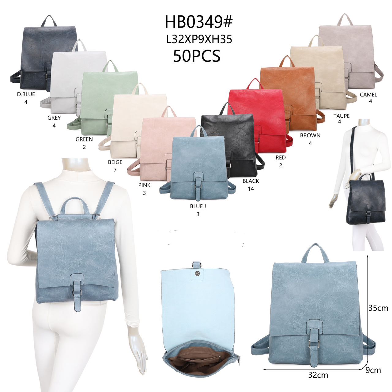 likebag by Longda Moda GmbH - Accessoires; Beachwear; Young Fashion; Leatherwear; Landhausmode - Neuss | Artikel-Nr. HB349 | Tasche | Angebot: Sofortprogramme, Orderware | Adresse: LD Fashion GmbH - Anton-Kux-Straße 2 - 41460 Neuss - Tel: 021314082852 - likebag@gmx.de