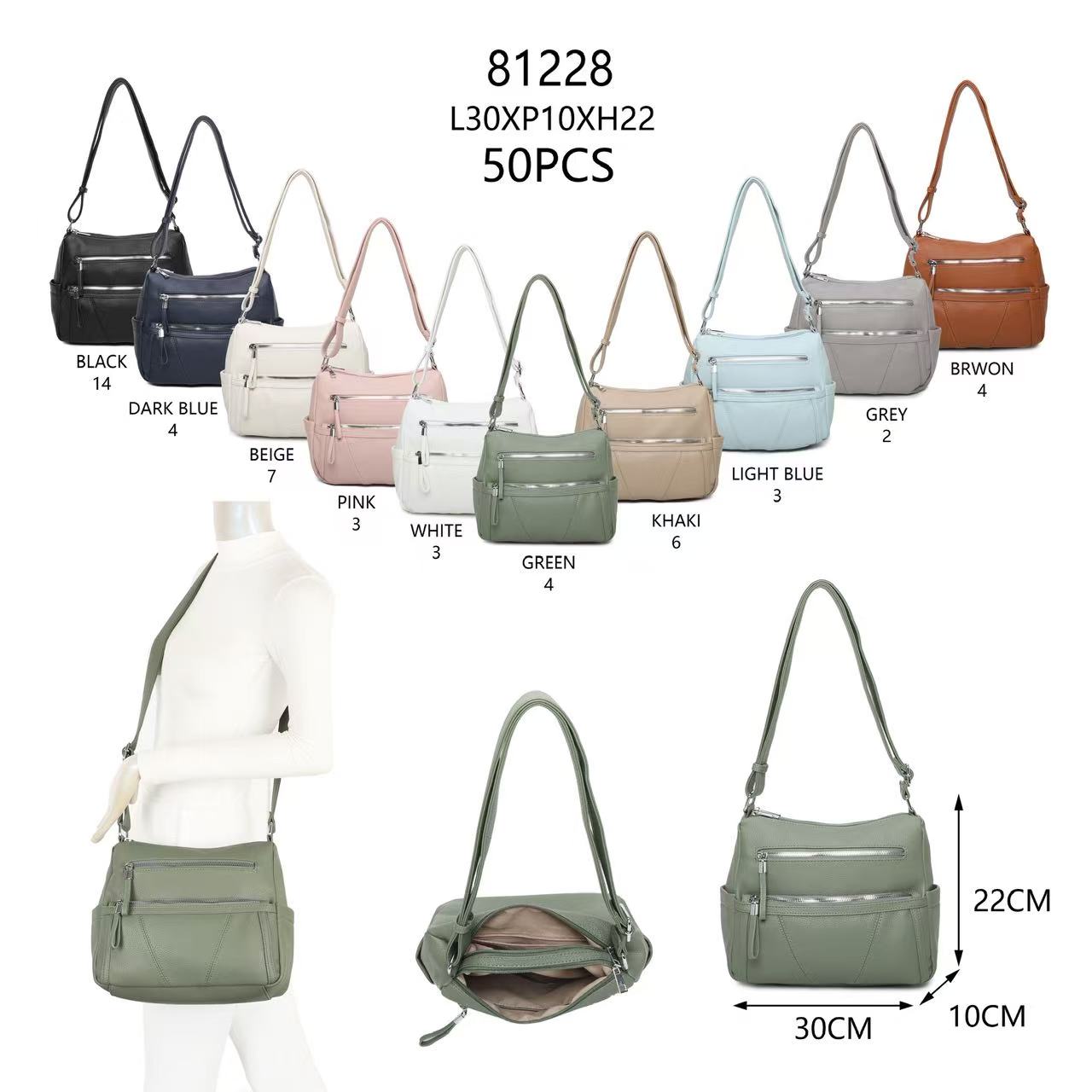 likebag by Longda Moda GmbH - Accessoires; Beachwear; Young Fashion; Leatherwear; Landhausmode - Neuss | Artikel-Nr. 81228 | Tasche | Angebot: Sofortprogramme, Orderware | Adresse: LD Fashion GmbH - Anton-Kux-Straße 2 - 41460 Neuss - Tel: 021314082852 - likebag@gmx.de