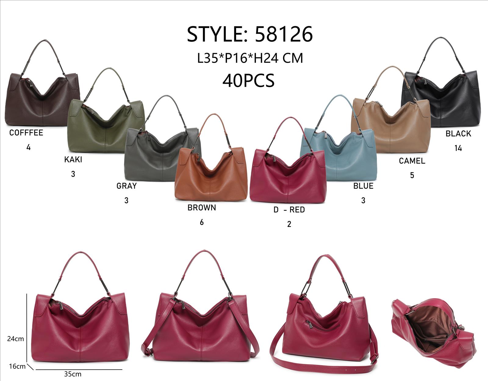 likebag by Longda Moda GmbH - Accessoires; Beachwear; Young Fashion; Leatherwear; Landhausmode - Neuss | Artikel-Nr. 58126 | Tasche | Angebot: Sofortprogramme, Orderware | Adresse: LD Fashion GmbH - Anton-Kux-Straße 2 - 41460 Neuss - Tel: 021314082852 - likebag@gmx.de