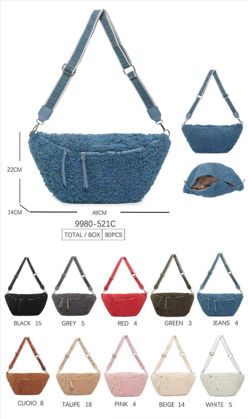 likebag by Longda Moda GmbH - Accessoires; Beachwear; Young Fashion; Leatherwear; Landhausmode - Neuss | Artikel-Nr. 9980-521 | Tasche | Angebot: Sofortprogramme, Orderware | Adresse: LD Fashion GmbH - Anton-Kux-Straße 2 - 41460 Neuss - Tel: 021314082852 - likebag@gmx.de