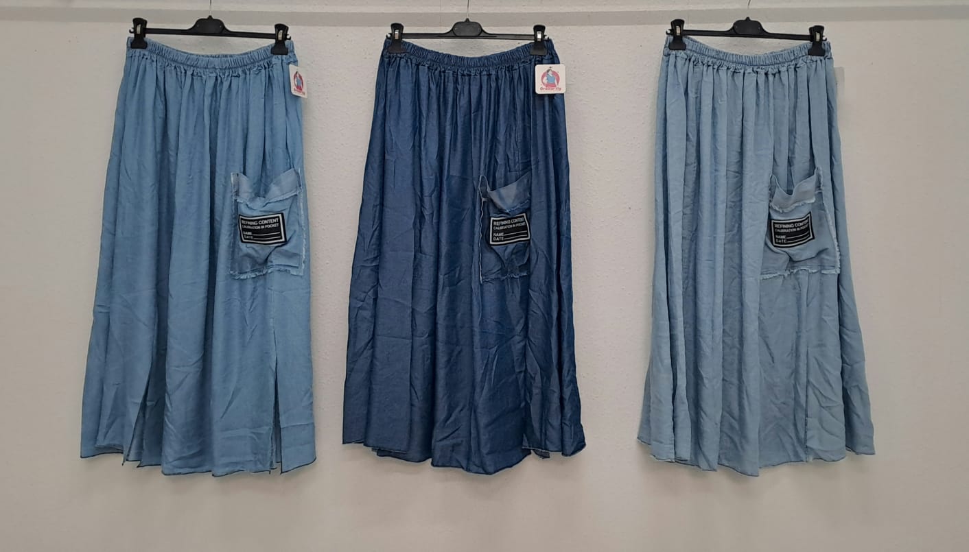 Hier geht's zum Shop von: Catchme UG - DOB - Dreieich | Rock Einheitsgröße | Artikel-Nr. GR-23406 | GR-23406 | gedehnt 80Lange 88 | Kategorie: Bekleidung (Ab grose 44) / Hosen | Adresse: Catchme UG - Otto-Hahn Str. 24 - 63303 Dreieich - Tel: +49 (0)6103 – 39891 10 - grossartig9@gmail.com | Angebot: Sofortprogramme, Orderware