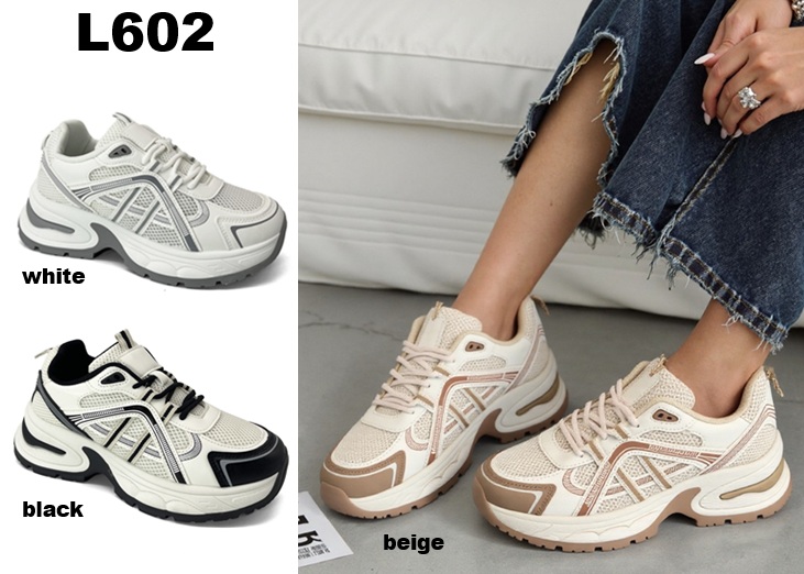 Hier geht's zum Shop von: Arya Shoes - Schuhgroßhandel | Artikel-Nr. L602 | Sneakers | Kategorie: Sneakers | Adresse: Arya Shoes - Yangjie Bao - Otto-Hahn-Str. 31-33c - 63303 Dreieich - Tel: 015205908633 - aryashoesdreieich@gmail.com | Angebot: Damenbekleidung, Damen Accessoires, Schuhe, Sofortprogramme