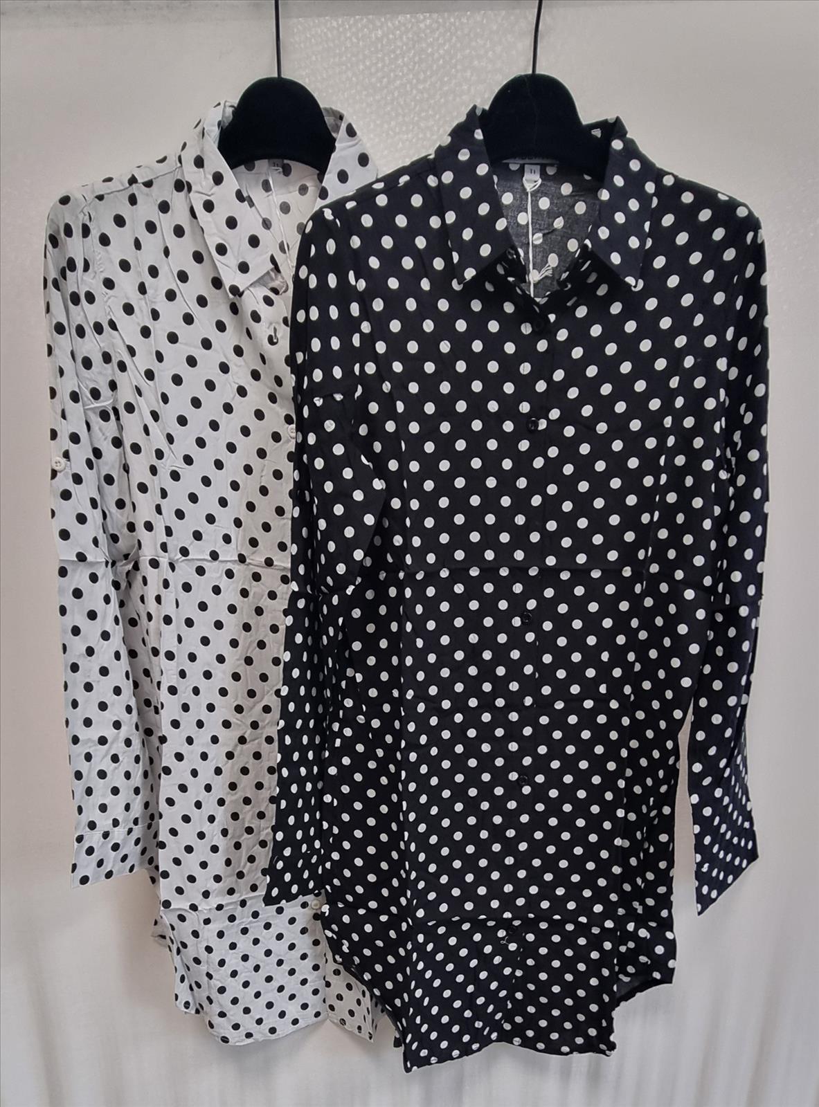 Hier geht's zum Shop von: Macco Moda GmbH Le Bonbon - DOB - Neuss | Long Bluse | Artikel-Nr. 1836 | Bluse | 50 % Viscose / 50 % BaumwolleGrösse T1 AA 42 cm | Kategorie: Blusen | Adresse: Macco Moda GmbH - Le Bonbon - Anton-Kux-Str. 2 B201 - 41460 Neuss - Tel: +49 17680315577 - maccomoda@outlook.com | Angebot: Damenbekleidung, Damen Accessoires, Herren Accessoires, Große Größen, Young Fashion, Sofortprogramme, Orderware