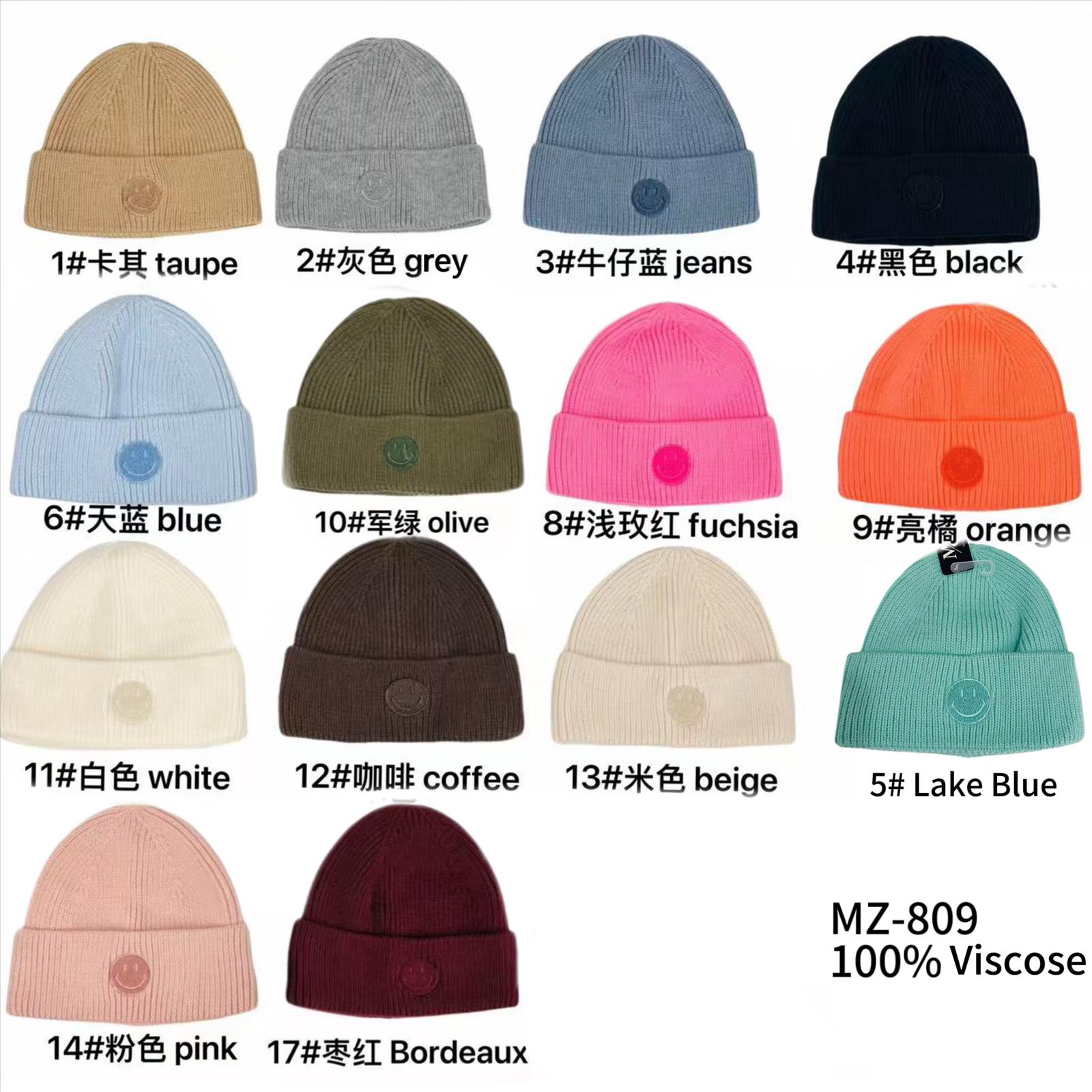 MC GmbH Accessoires | Ein Paket 12 Stück | Artikel-Nr. MZ-809 | Mütze | Kategorie: Mütze | Angebot: Damen Accessoires, Herren Accessoires, Young Fashion, Leather Wear, Orderware | Adresse: MC GmbH - Anton-Kux Str. 2 - 41460 Neuss - Tel: 004921314089079 - mc988@outlook.com