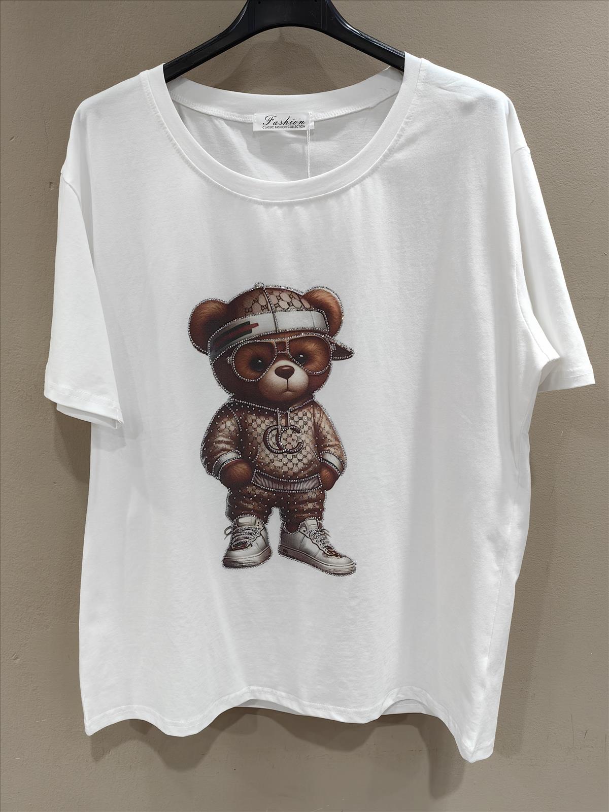 Miss Furs GmbH - MISS FURS Damenmode - Accessoires, Sportswear, Jeans, Tops, Bags | Artikel-Nr. 1763 | T-Shirt | Kategorie: Bekleidung / T-Shirt | Angebot: Damenbekleidung, Damen Accessoires, Young Fashion, Sofortprogramme, Orderware | Adresse: Miss Furs GmbH - Breslauer Str. 8 - 41460 Neuss - Tel: 02131-3165333 - info@missfurs.de
