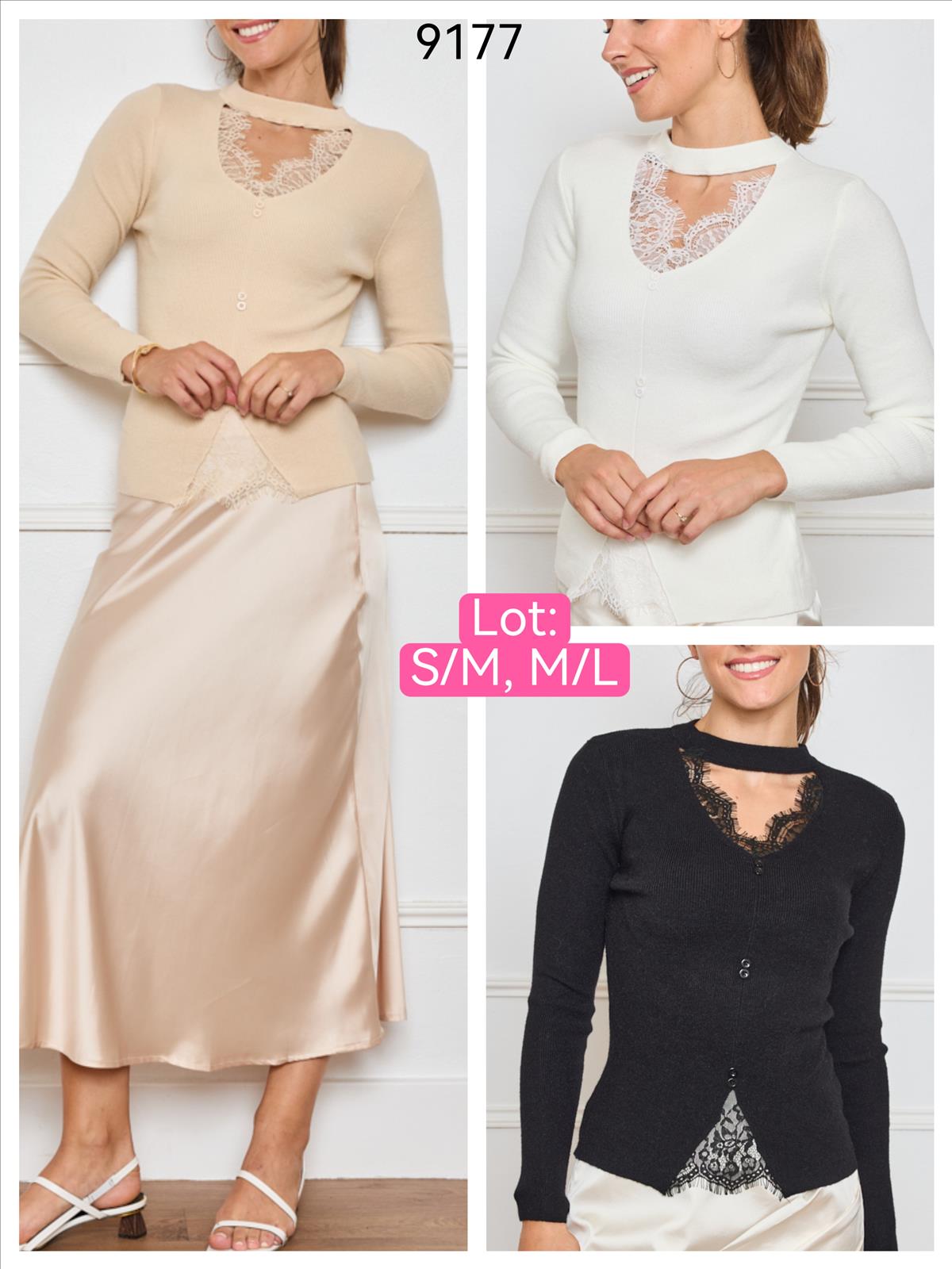 Miss Furs GmbH - MISS FURS Damenmode - Accessoires, Sportswear, Jeans, Tops, Bags | Artikel-Nr. 9177 | Pullover | Kategorie: Bekleidung / Pullover | Angebot: Damenbekleidung, Damen Accessoires, Young Fashion, Sofortprogramme, Orderware | Adresse: Miss Furs GmbH - Breslauer Str. 8 - 41460 Neuss - Tel: 02131-3165333 - info@missfurs.de