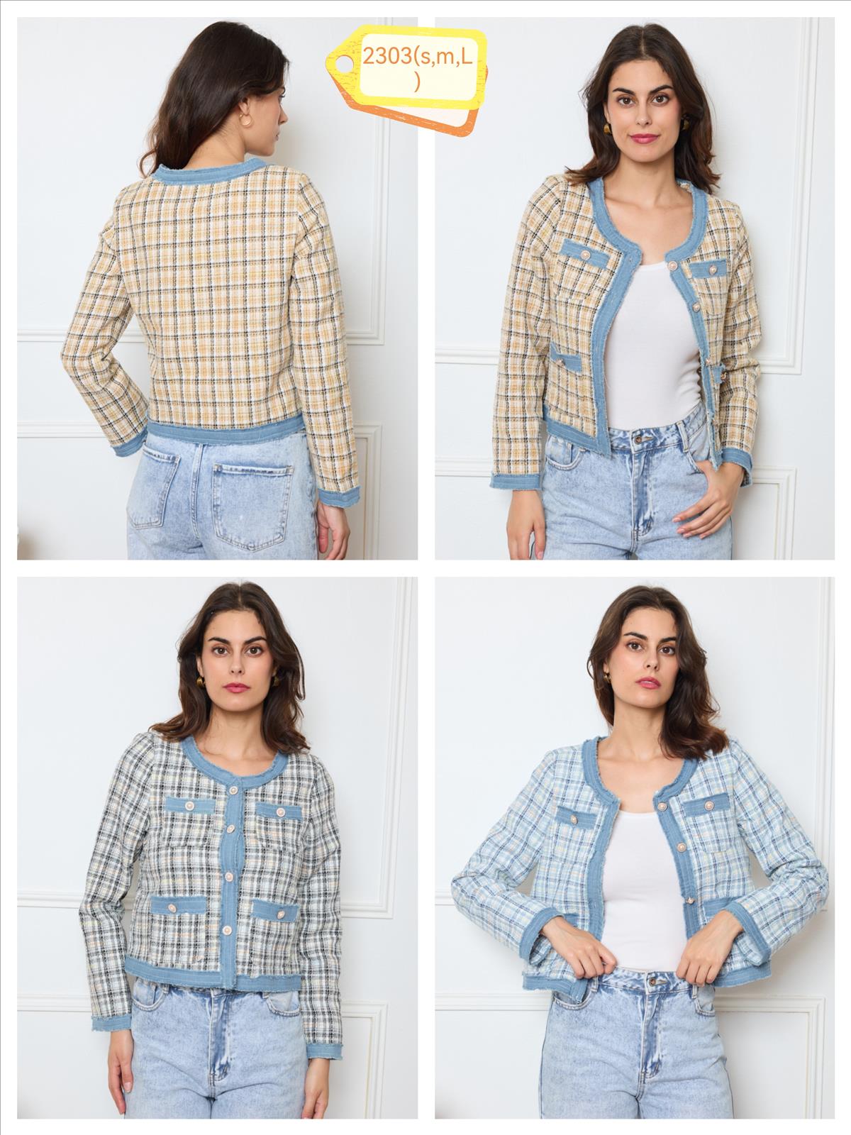 Miss Furs GmbH - MISS FURS Damenmode - Accessoires, Sportswear, Jeans, Tops, Bags | Artikel-Nr. 2303 | Jacke | Kategorie: Bekleidung / Outerwear / Jacke | Angebot: Damenbekleidung, Damen Accessoires, Young Fashion, Sofortprogramme, Orderware | Adresse: Miss Furs GmbH - Breslauer Str. 8 - 41460 Neuss - Tel: 02131-3165333 - info@missfurs.de