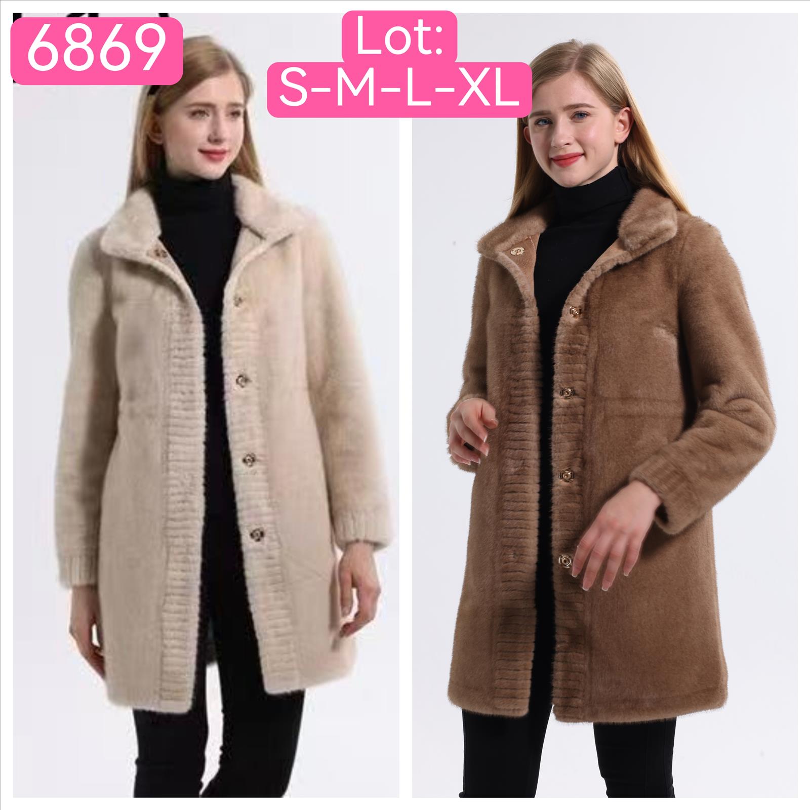 Miss Furs GmbH - MISS FURS Damenmode - Accessoires, Sportswear, Jeans, Tops, Bags | Artikel-Nr. 6869 | Mantel | Kategorie: Bekleidung / Outerwear / Jacke | Angebot: Damenbekleidung, Damen Accessoires, Young Fashion, Sofortprogramme, Orderware | Adresse: Miss Furs GmbH - Breslauer Str. 8 - 41460 Neuss - Tel: 02131-3165333 - info@missfurs.de
