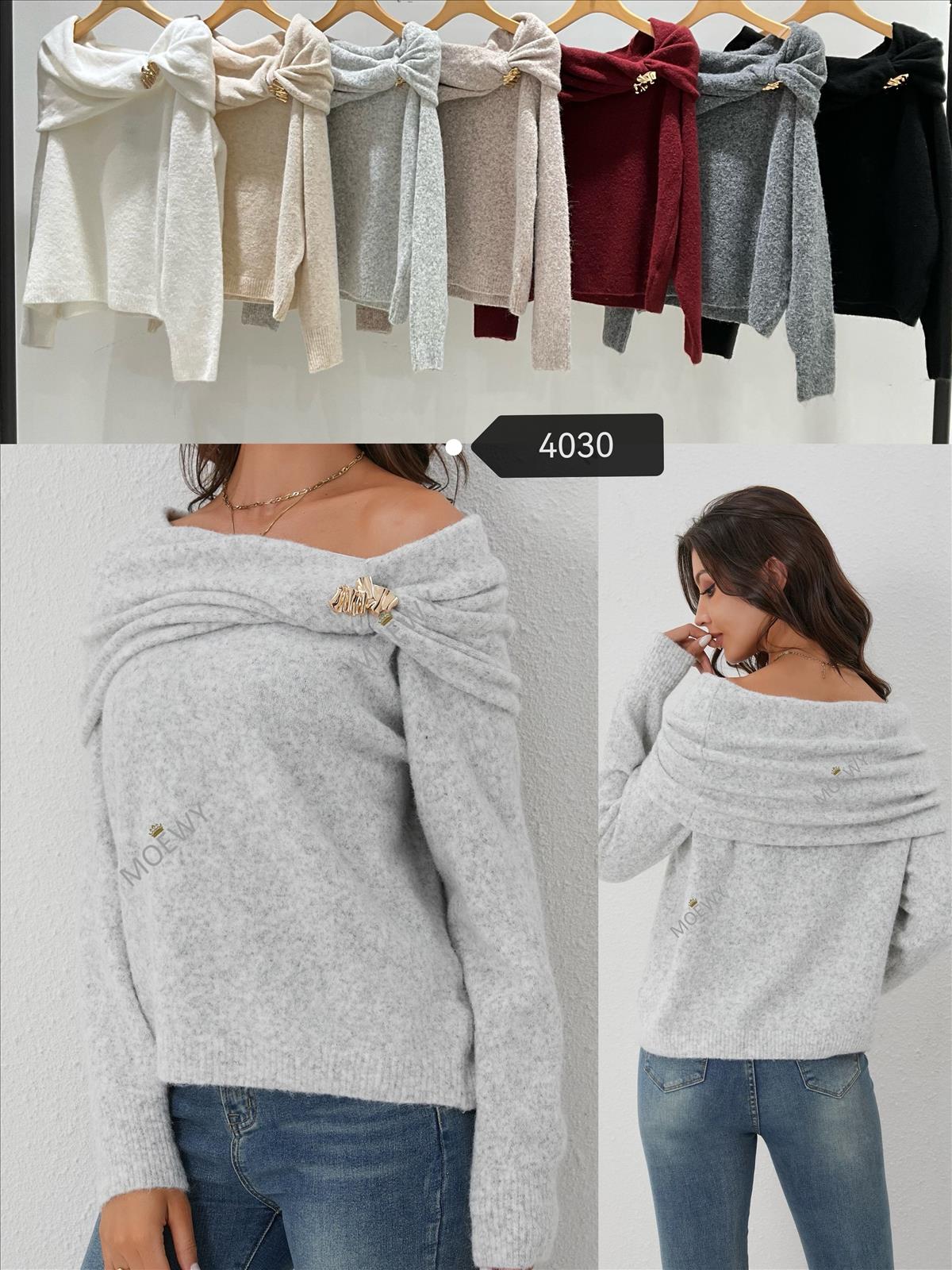 Miss Furs GmbH - MISS FURS Damenmode - Accessoires, Sportswear, Jeans, Tops, Bags | Artikel-Nr. 4030 | Pullover | Kategorie: Bekleidung / Pullover | Angebot: Damenbekleidung, Damen Accessoires, Young Fashion, Sofortprogramme, Orderware | Adresse: Miss Furs GmbH - Breslauer Str. 8 - 41460 Neuss - Tel: 02131-3165333 - info@missfurs.de