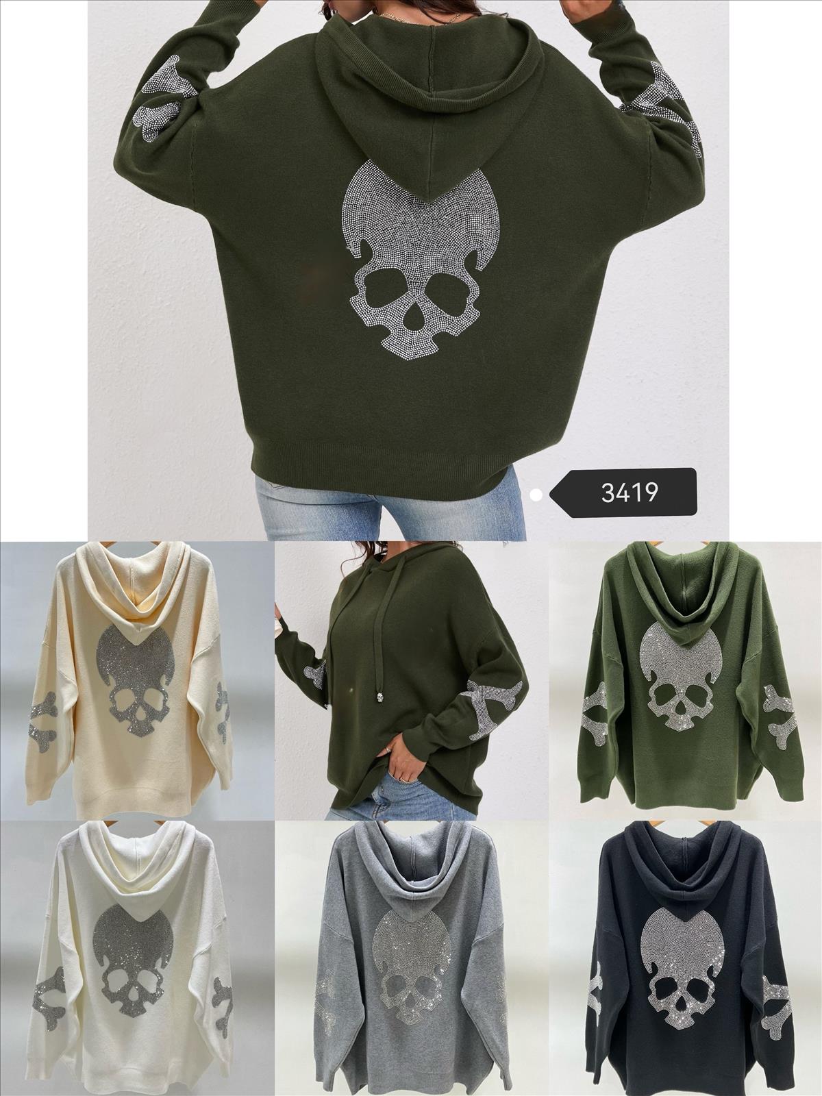 Miss Furs GmbH - MISS FURS Damenmode - Accessoires, Sportswear, Jeans, Tops, Bags | Artikel-Nr. 3419 | Pullover | Kategorie: Bekleidung / Pullover | Angebot: Damenbekleidung, Damen Accessoires, Young Fashion, Sofortprogramme, Orderware | Adresse: Miss Furs GmbH - Breslauer Str. 8 - 41460 Neuss - Tel: 02131-3165333 - info@missfurs.de