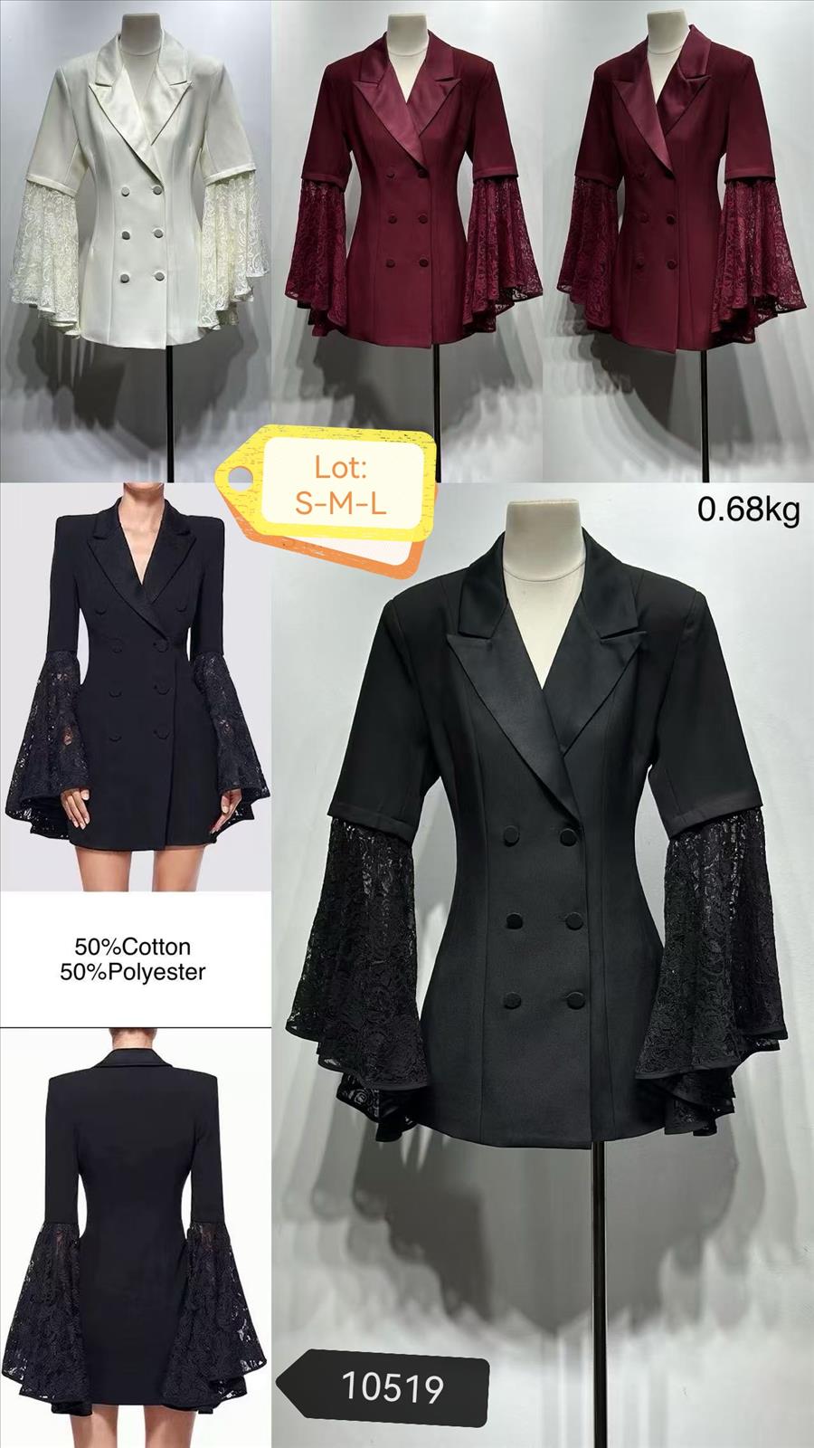 Miss Furs GmbH - MISS FURS Damenmode - Accessoires, Sportswear, Jeans, Tops, Bags | Artikel-Nr. 10519 | Blazer | Kategorie: Bekleidung / Outerwear / Jacke | Angebot: Damenbekleidung, Damen Accessoires, Young Fashion, Sofortprogramme, Orderware | Adresse: Miss Furs GmbH - Breslauer Str. 8 - 41460 Neuss - Tel: 02131-3165333 - info@missfurs.de