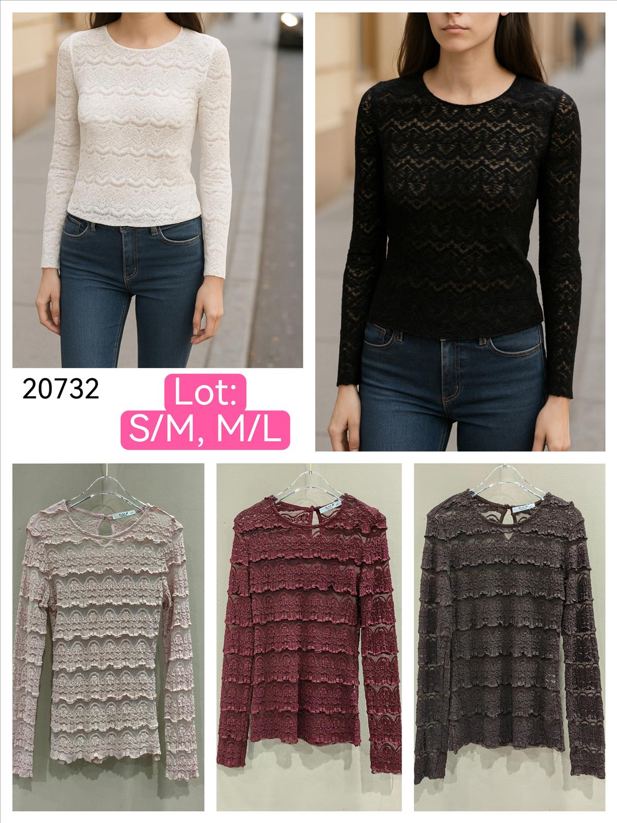 Miss Furs GmbH - MISS FURS Damenmode - Accessoires, Sportswear, Jeans, Tops, Bags | Artikel-Nr. 20732 | Top | Kategorie: Bekleidung / Top | Angebot: Damenbekleidung, Damen Accessoires, Young Fashion, Sofortprogramme, Orderware | Adresse: Miss Furs GmbH - Breslauer Str. 8 - 41460 Neuss - Tel: 02131-3165333 - info@missfurs.de