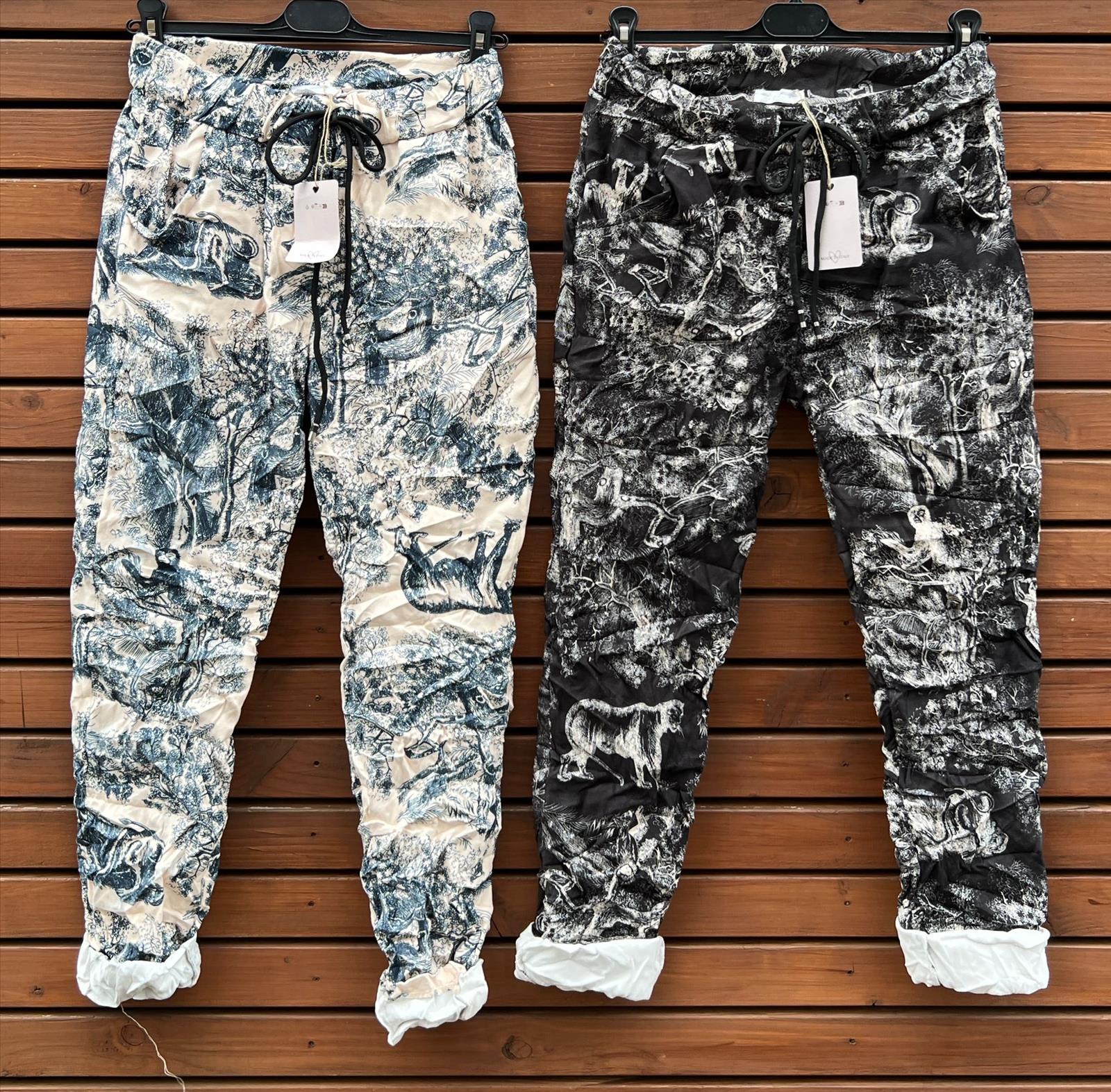 Sarah GmbH - DOB aus Italien | Hose | Artikel-Nr. 789 | Angebot: Damenbekleidung, Damen Accessoires, Große Größen, Young Fashion, Sofortprogramme, Orderware | Adresse: Sarah GmbH - Otto-Hahn-Straße 1 - 63303 Dreieich - Tel: 061039603444 - sarah-aktuell@t-online.de