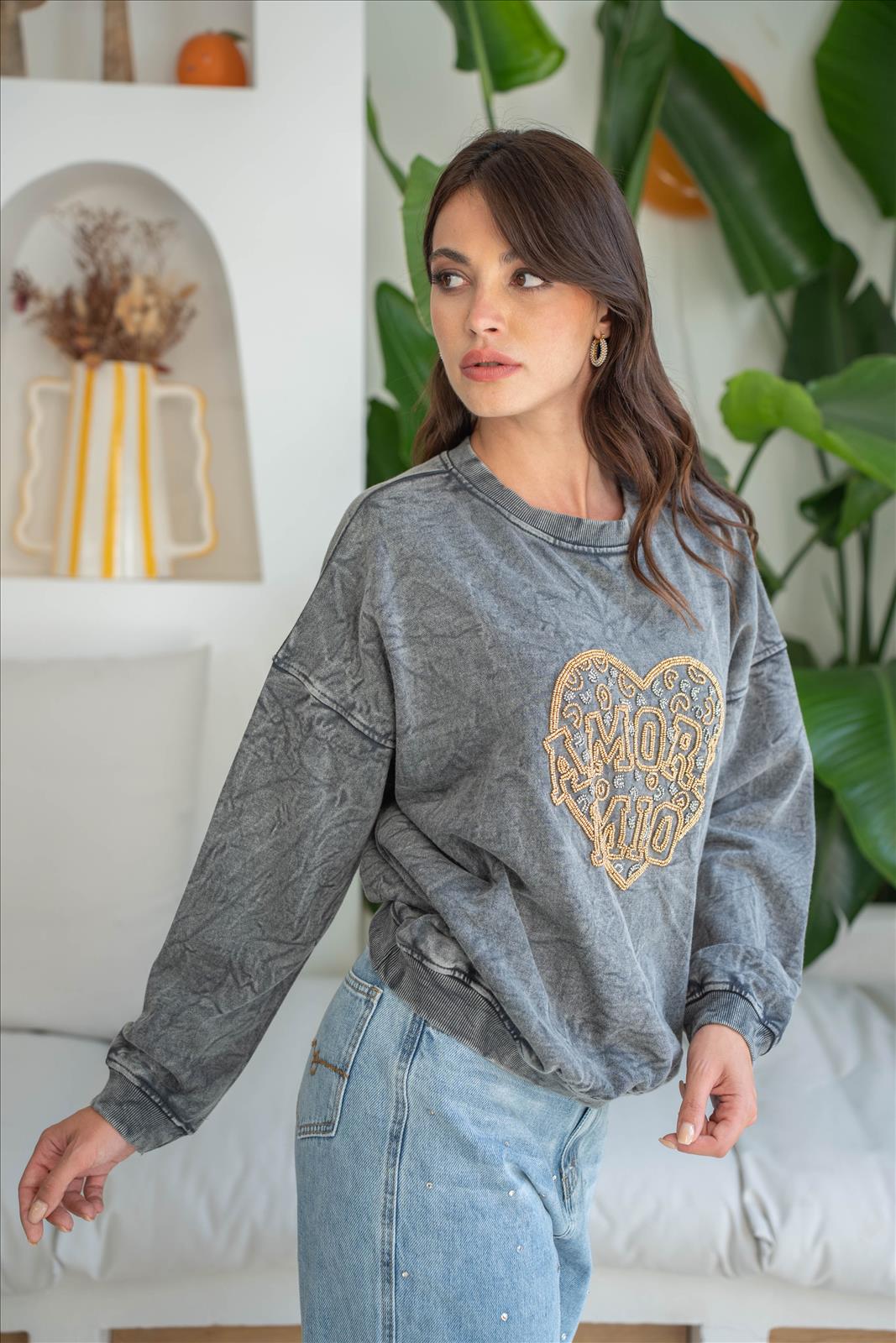 Ala Mode Fashion-DOB;Accessoires;Leather Wear; Young Fashion - Neuss | Kategorie: Sweatshirt | Angebot: Sofortprogramme, Orderware | Adresse: Ala Mode Fashion - Breslauerstr. 8 Raum 113 - 41460 neuss - Tel: 021312091616 - ala-mode@web.de