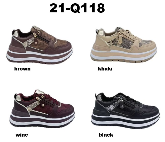 Arya Shoes - Schuhgroßhandel | Artikel-Nr. 21-Q118 | Sneakers | Angebot: Damenbekleidung, Damen Accessoires, Schuhe, Sofortprogramme | Adresse: Arya Shoes - Yangjie Bao - Otto-Hahn-Str. 31-33c - 63303 Dreieich - Tel: 015205908633 - aryashoesdreieich@gmail.com