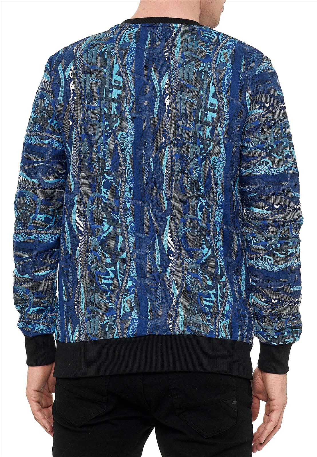 Rusty Neal - Rocas GmbH (Jeans, Young Fashion) - Jeans, Pullover, T-Shirts, Sweatshirts, Longshirts | Kategorie: Sweatshirt / JACQUARD | Angebot: Herrenbekleidung, Herren Accessoires, Young Fashion, Sofortprogramme, Orderware | Adresse: Rocas GmbH - Weselerstr. 115 - 47608 Geldern - Tel: 0157 / 50996802 - info@rustyneal.de