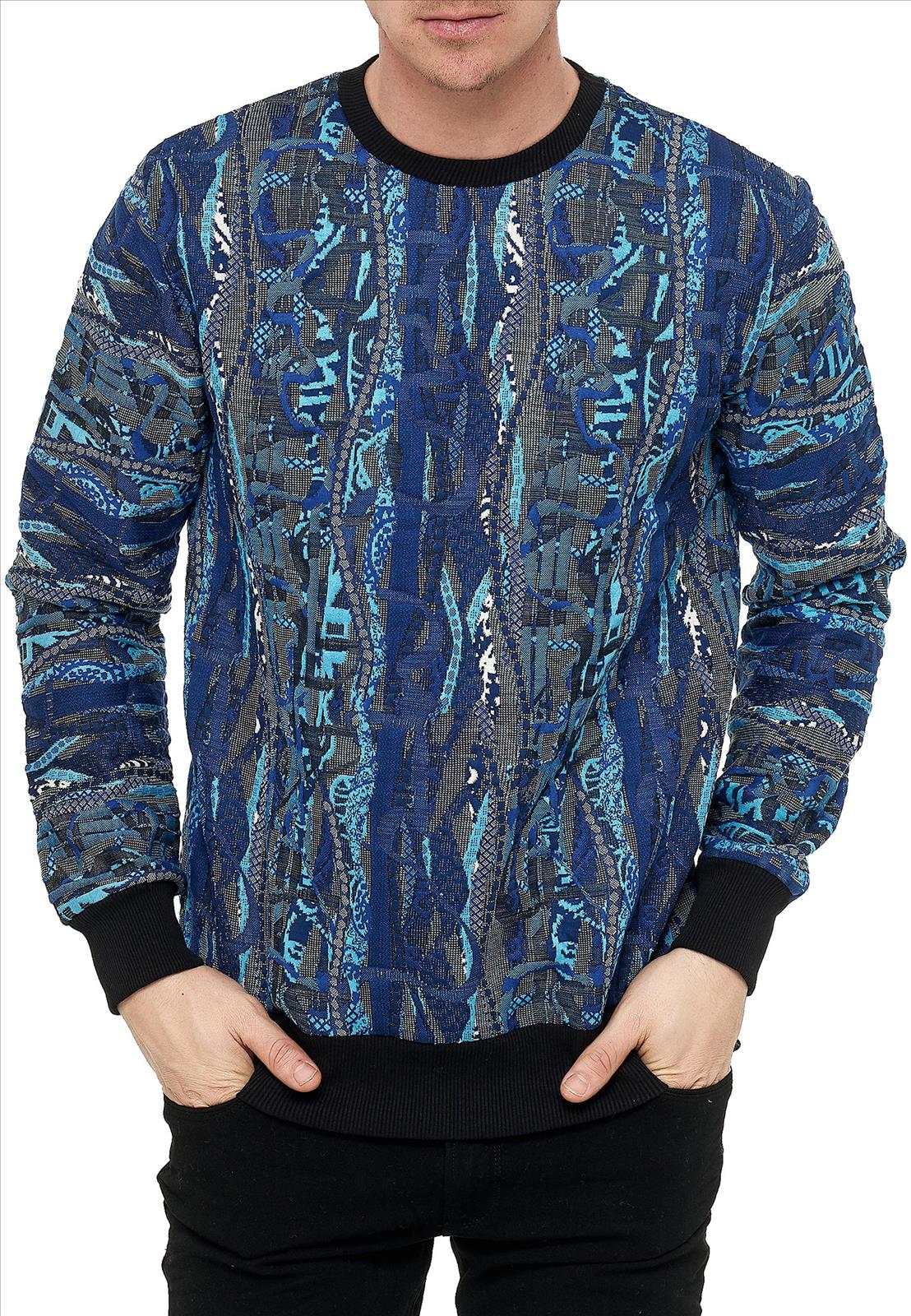 Rusty Neal - Rocas GmbH (Jeans, Young Fashion) - Jeans, Pullover, T-Shirts, Sweatshirts, Longshirts | Kategorie: Sweatshirt / JACQUARD | Angebot: Herrenbekleidung, Herren Accessoires, Young Fashion, Sofortprogramme, Orderware | Adresse: Rocas GmbH - Weselerstr. 115 - 47608 Geldern - Tel: 0157 / 50996802 - info@rustyneal.de