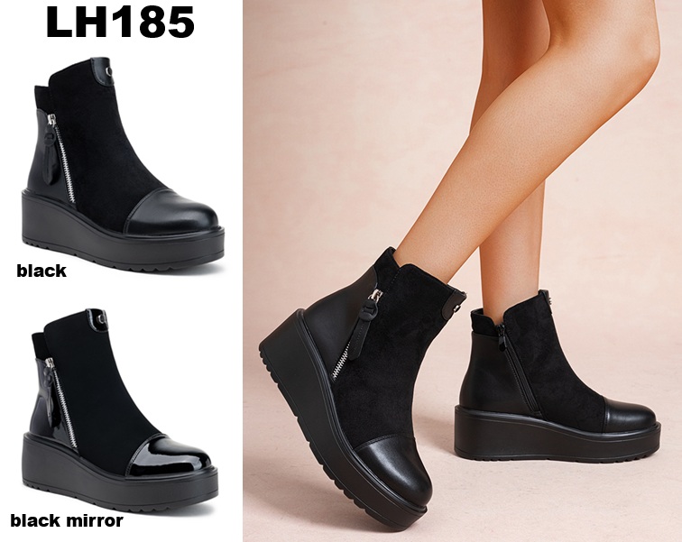 Hier geht's zum Shop von: Arya Shoes - Schuhgroßhandel | Artikel-Nr. LH185 | Stiefeletten | Adresse: Arya Shoes - Yangjie Bao - Otto-Hahn-Str. 31-33c - 63303 Dreieich - Tel: 015205908633 - aryashoesdreieich@gmail.com | Angebot: Damenbekleidung, Damen Accessoires, Schuhe, Sofortprogramme