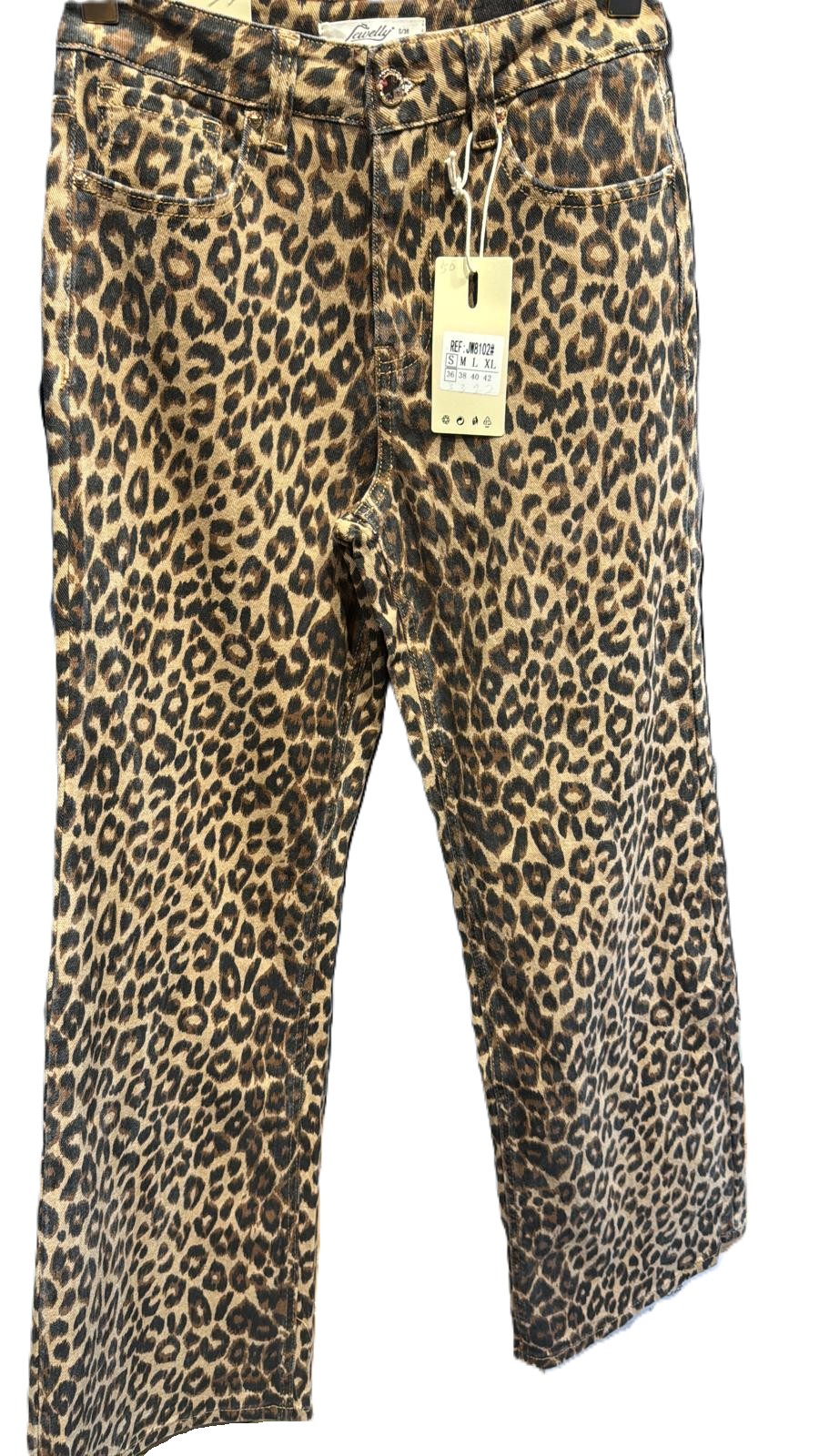 Starshocker Import & Export - DOB, Übergrößen | Artikel-Nr. JW8102 | Jeans Hosen Wide Leg Leo | Kategorie: HOSEN JW 34-42 | Angebot: Damenbekleidung, Young Fashion, Leather Wear, Sofortprogramme, Orderware | Adresse: Starshocker Import & Export - Hit Collection - Anton-Kux-Str. 2 Raum A 236 - 41460 Neuss - Tel: 01747923103 - starshocker@t-online.de