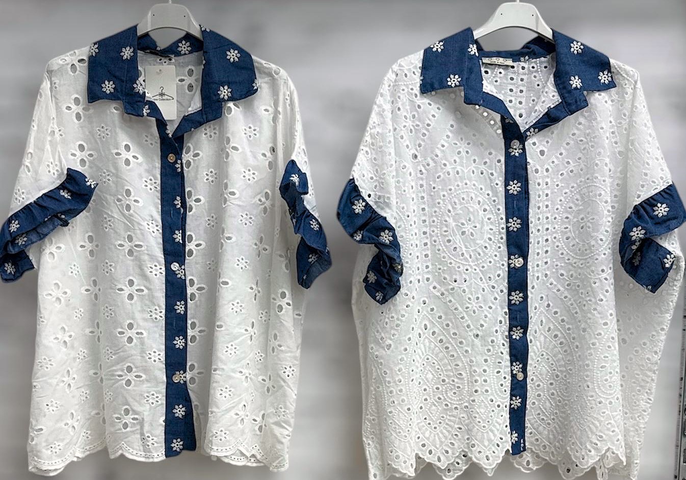 LaCasa GmbH - Großhandel Damenmode - Übergrößen DOB AA70-AA90, Übergrößen Hosen bis 58, Italia Mode | Artikel-Nr. 60162 | Bluse | 100% cotton | Angebot: Damenbekleidung, Herrenbekleidung, Große Größen, Young Fashion, Leather Wear, Sofortprogramme, Orderware | Adresse: La Casa GmbH - Gelsenkirchener Str. 122 - 44649 Herne - Tel: 02131-3837077 - lacasapic@gmail.com