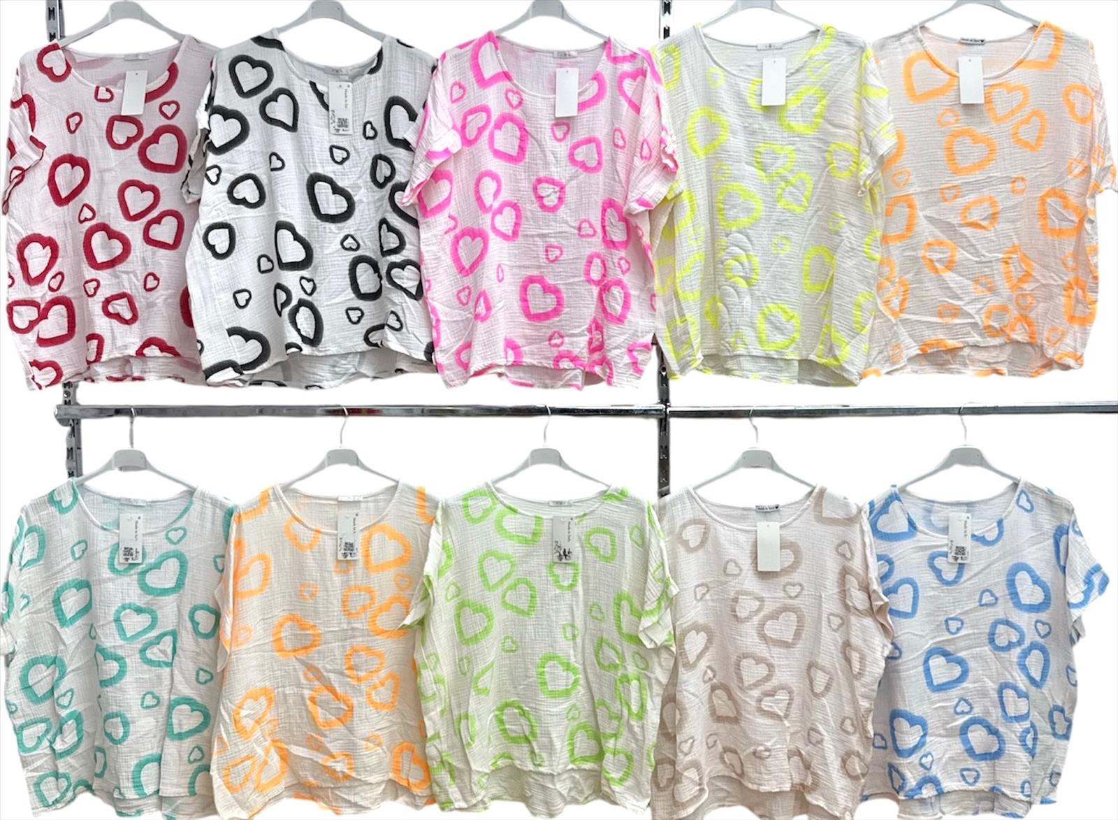LaCasa GmbH - Großhandel Damenmode - Übergrößen DOB AA70-AA90, Übergrößen Hosen bis 58, Italia Mode | Artikel-Nr. 25259 | Musselin-Top | 100% Cotton | Angebot: Damenbekleidung, Herrenbekleidung, Große Größen, Young Fashion, Leather Wear, Sofortprogramme, Orderware | Adresse: La Casa GmbH - Gelsenkirchener Str. 122 - 44649 Herne - Tel: 02131-3837077 - lacasapic@gmail.com