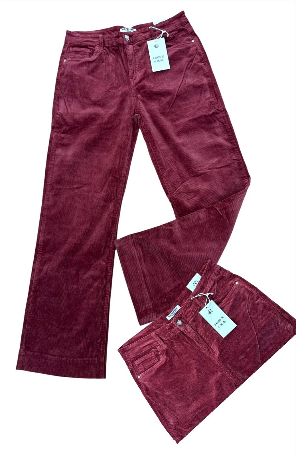 LaCasa GmbH - Großhandel Damenmode - Übergrößen DOB AA70-AA90, Übergrößen Hosen bis 58, Italia Mode | Artikel-Nr. K 2620-26 | Karostar Hose | 98% Cotton 2% Elastan | Angebot: Damenbekleidung, Herrenbekleidung, Große Größen, Young Fashion, Leather Wear, Sofortprogramme, Orderware | Adresse: La Casa GmbH - Gelsenkirchener Str. 122 - 44649 Herne - Tel: 02131-3837077 - lacasapic@gmail.com
