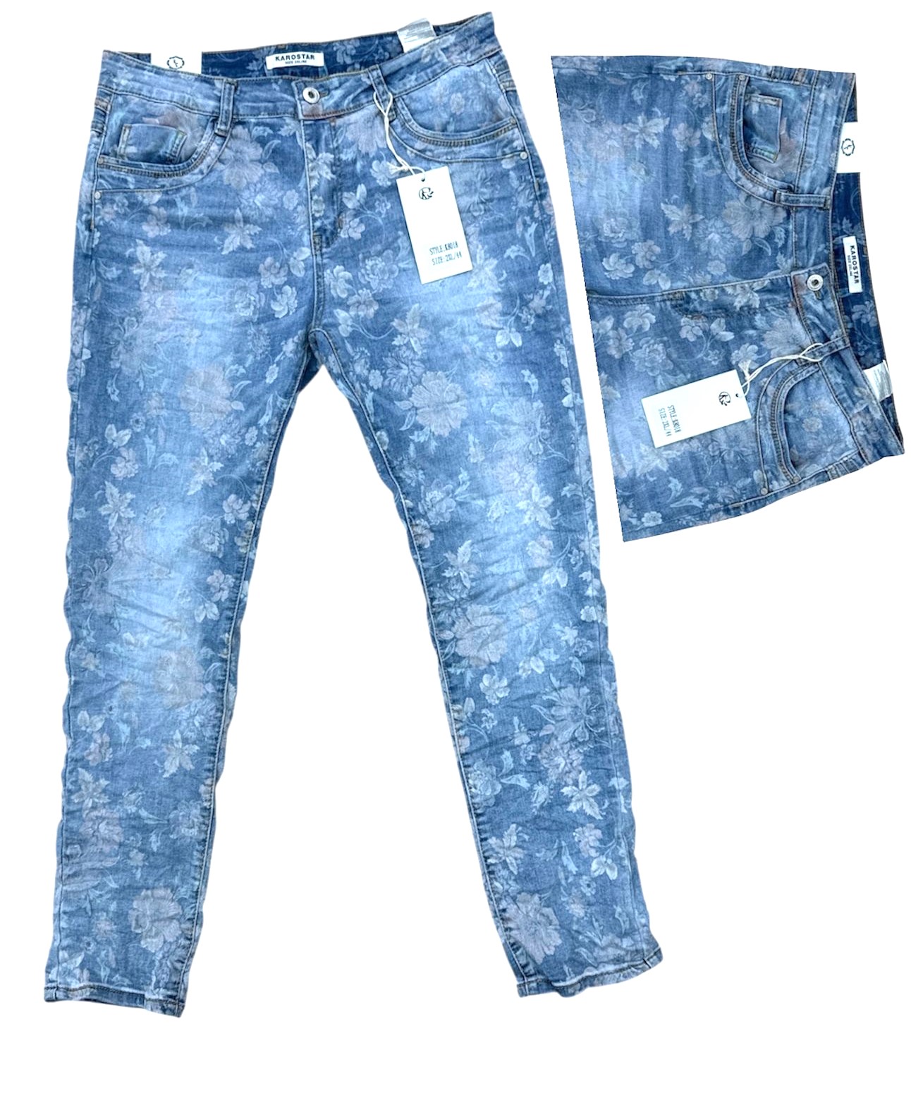 LaCasa GmbH - Großhandel Damenmode - Übergrößen DOB AA70-AA90, Übergrößen Hosen bis 58, Italia Mode | Artikel-Nr. K 8018 | Karostar Hose | 78%Cotton 20% Polyster 2% Elastan | Angebot: Damenbekleidung, Herrenbekleidung, Große Größen, Young Fashion, Leather Wear, Sofortprogramme, Orderware | Adresse: La Casa GmbH - Gelsenkirchener Str. 122 - 44649 Herne - Tel: 02131-3837077 - lacasapic@gmail.com