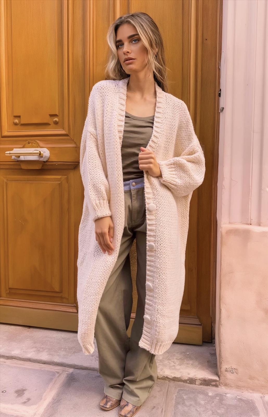 Ala Mode Fashion-DOB;Accessoires;Leather Wear; Young Fashion - Neuss | Artikel-Nr. YANSEL | 55%Cotton 45%Poly | Kategorie: Strickjacke | Angebot: Sofortprogramme, Orderware | Adresse: Ala Mode Fashion - Breslauerstr. 8 Raum 113 - 41460 neuss - Tel: 021312091616 - ala-mode@web.de