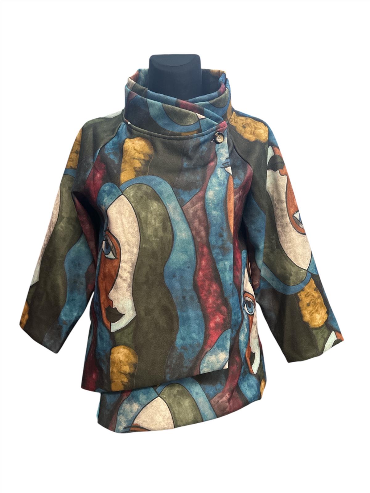 MB Style - DOB, Accessoires, Große Größen, Young Fashion, Landhausmode - Berlin | Artikel-Nr. 7617PP | jacke | Angebot: Damenbekleidung, Damen Accessoires, Große Größen, Young Fashion, Landhausmode | Adresse: MB Style - Herzbergstr. 128-139, H. 2, R.241 - 10365 Berlin - Tel: 01737554459 - mbstyle.berlin@gmail.com