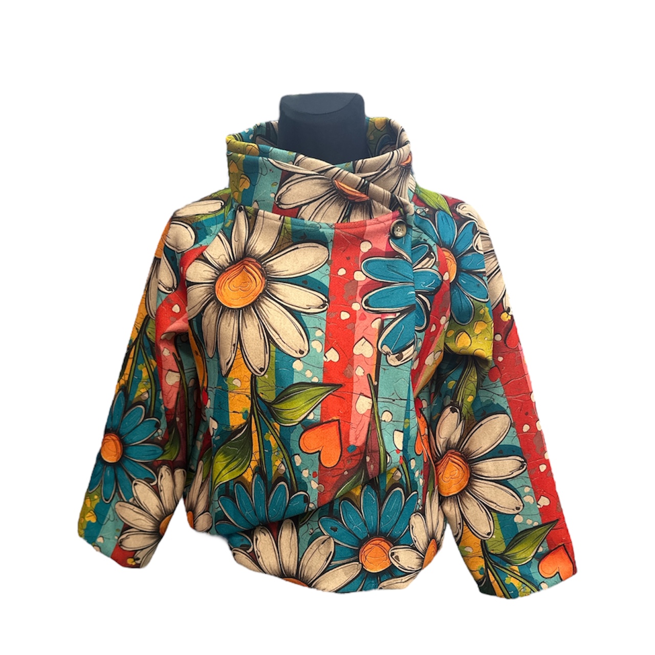 MB Style - DOB, Accessoires, Große Größen, Young Fashion, Landhausmode - Berlin | Artikel-Nr. 7690PP | jacke | Angebot: Damenbekleidung, Damen Accessoires, Große Größen, Young Fashion, Landhausmode | Adresse: MB Style - Herzbergstr. 128-139, H. 2, R.241 - 10365 Berlin - Tel: 01737554459 - mbstyle.berlin@gmail.com