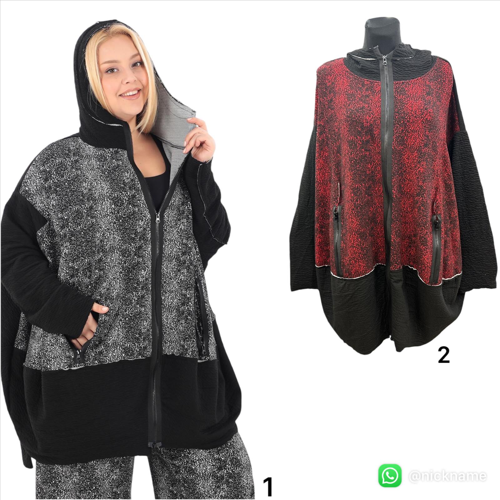 Hier geht's zum Shop von: MB Style - DOB, Accessoires, Große Größen, Young Fashion, Landhausmode - Berlin | Artikel-Nr. 24616 | Jacke | Kategorie: Zedd Plus | Adresse: MB Style - Herzbergstr. 128-139, H. 2, R.241 - 10365 Berlin - Tel: 01737554459 - mbstyle.berlin@gmail.com | Angebot: Damenbekleidung, Damen Accessoires, Große Größen, Young Fashion, Landhausmode