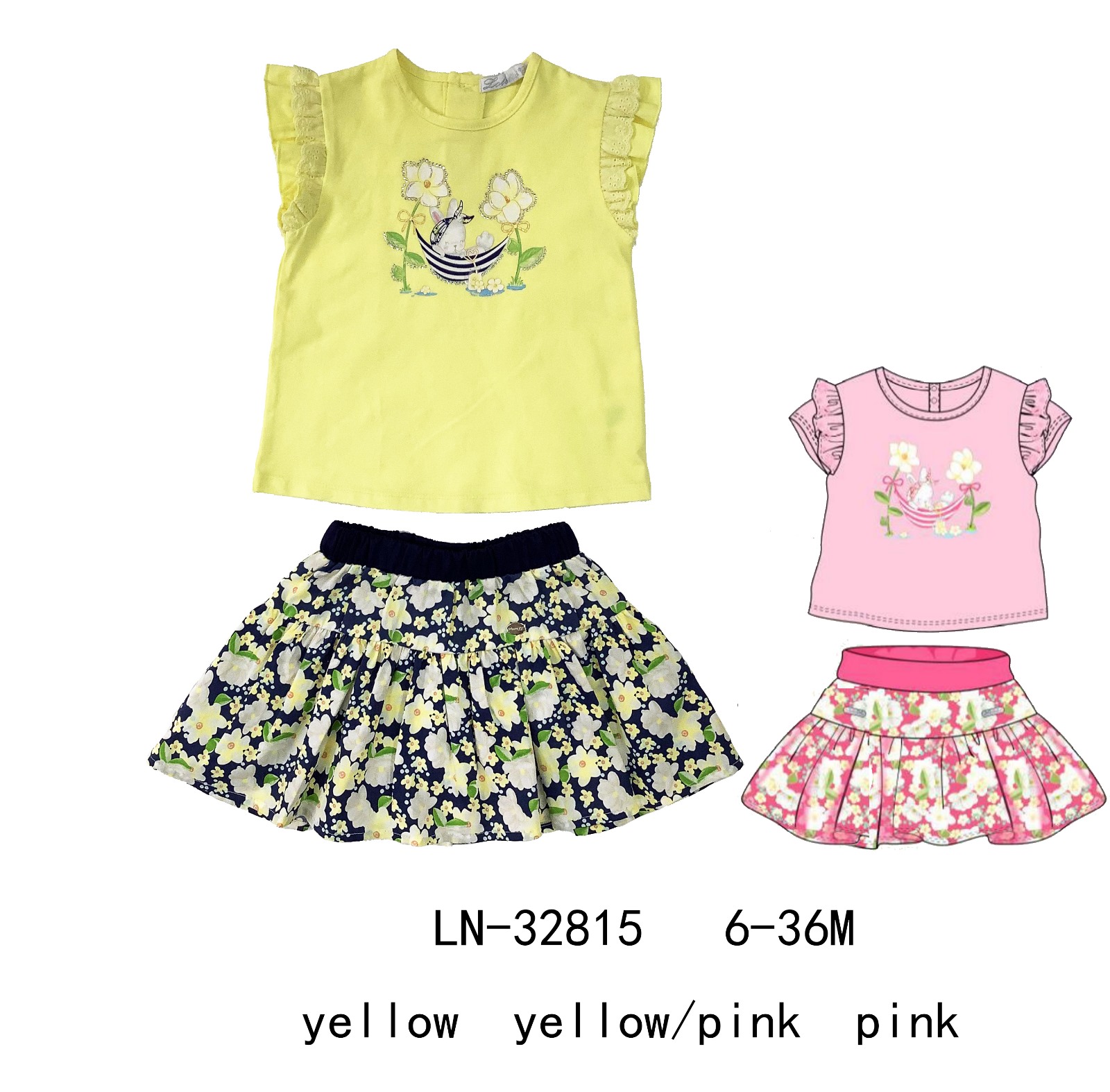 KIDS WORLD Handels GmbH (Kindermode und Kinderschuhe) | Artikel-Nr. 32815 | Size:6-36 Monate | Kategorie: Bekleidung bis 3 Jahr / Summer Sets | Angebot: Schuhe, Baby-Bekleidung, Kinder & Teens, Young Fashion, Sofortprogramme | Adresse: KIDS WORLD Handels GmbH - Im Gefierth 6 - 63303 Dreieich - Tel: 061038028066 - kidsworldgmbh@gmail.com