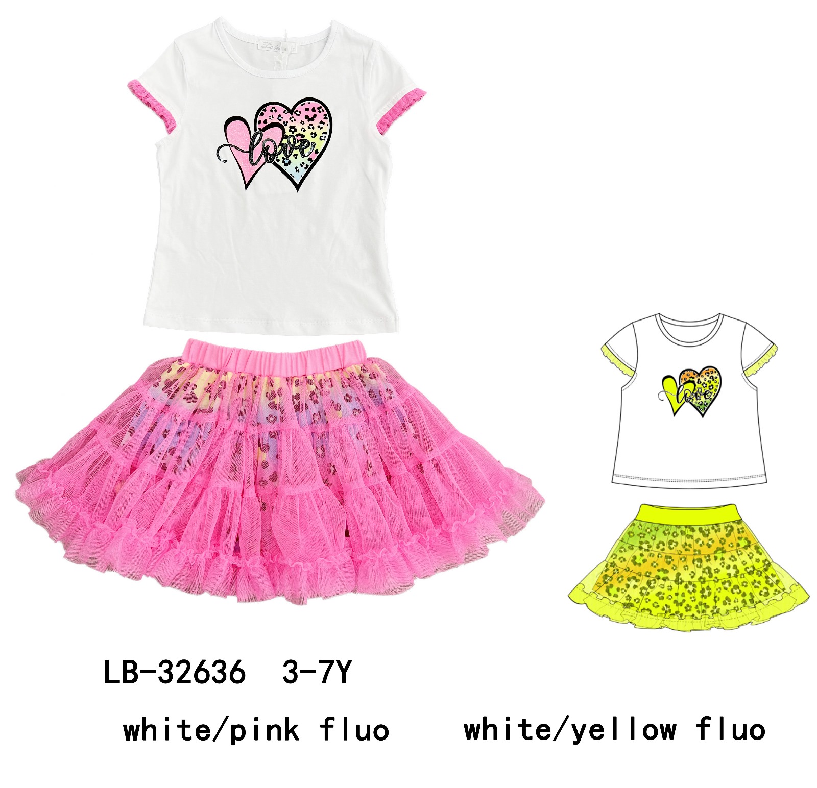 KIDS WORLD Handels GmbH (Kindermode und Kinderschuhe) | Artikel-Nr. 32636 | Size:3-7 Jahr | Kategorie: Mädchen Mode / Summer Sets | Angebot: Schuhe, Baby-Bekleidung, Kinder & Teens, Young Fashion, Sofortprogramme | Adresse: KIDS WORLD Handels GmbH - Im Gefierth 6 - 63303 Dreieich - Tel: 061038028066 - kidsworldgmbh@gmail.com