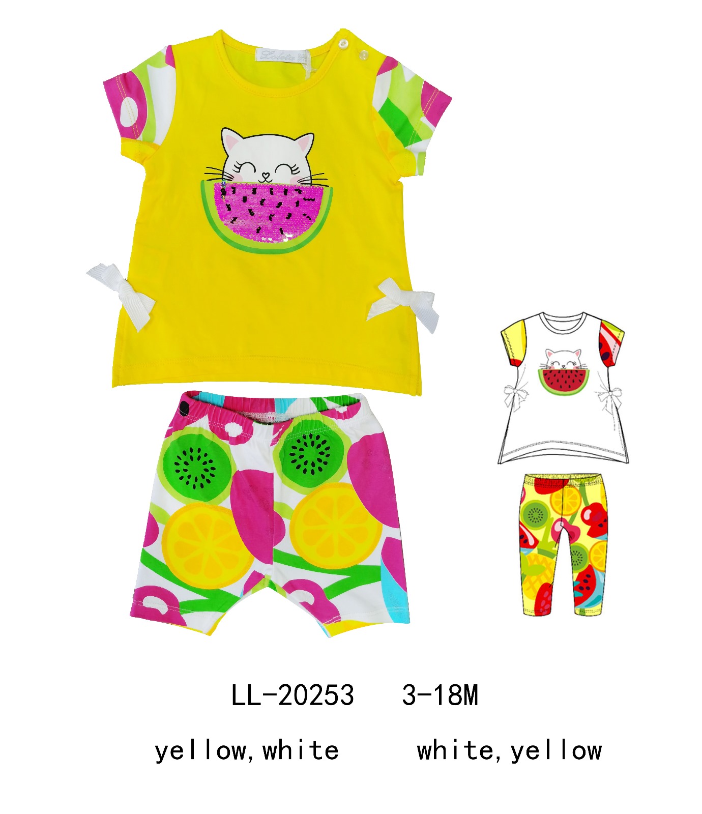 KIDS WORLD Handels GmbH (Kindermode und Kinderschuhe) | Artikel-Nr. 20253 | Size:3-18 Monate | Kategorie: Bekleidung bis 3 Jahr / Summer Sets | Angebot: Schuhe, Baby-Bekleidung, Kinder & Teens, Young Fashion, Sofortprogramme | Adresse: KIDS WORLD Handels GmbH - Im Gefierth 6 - 63303 Dreieich - Tel: 061038028066 - kidsworldgmbh@gmail.com