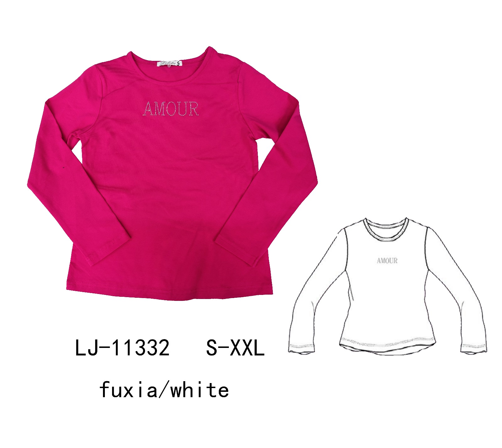 KIDS WORLD Handels GmbH (Kindermode und Kinderschuhe) | Artikel-Nr. 11332 | Size:8-16 Jahr | Kategorie: Mädchen Mode / Langarmshirt | Angebot: Schuhe, Baby-Bekleidung, Kinder & Teens, Young Fashion, Sofortprogramme | Adresse: KIDS WORLD Handels GmbH - Im Gefierth 6 - 63303 Dreieich - Tel: 061038028066 - kidsworldgmbh@gmail.com