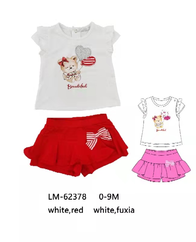 KIDS WORLD Handels GmbH (Kindermode und Kinderschuhe) | Artikel-Nr. 62378 | Sets,Size:0-9 Monate | Kategorie: Bekleidung bis 3 Jahr / Summer Sets | Angebot: Schuhe, Baby-Bekleidung, Kinder & Teens, Young Fashion, Sofortprogramme | Adresse: KIDS WORLD Handels GmbH - Im Gefierth 6 - 63303 Dreieich - Tel: 061038028066 - kidsworldgmbh@gmail.com