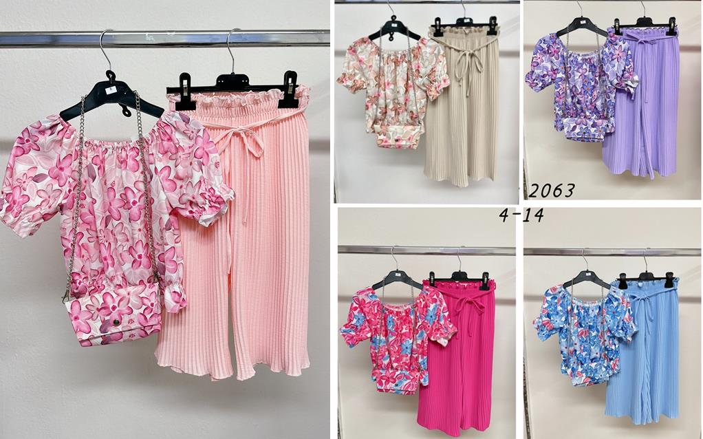 KIDS WORLD Handels GmbH (Kindermode und Kinderschuhe) | Artikel-Nr. 2063 | Sets,Made in Italy,Size:4-14 Jahr | Kategorie: Mädchen Mode / Summer Sets | Angebot: Schuhe, Baby-Bekleidung, Kinder & Teens, Young Fashion, Sofortprogramme | Adresse: KIDS WORLD Handels GmbH - Im Gefierth 6 - 63303 Dreieich - Tel: 061038028066 - kidsworldgmbh@gmail.com