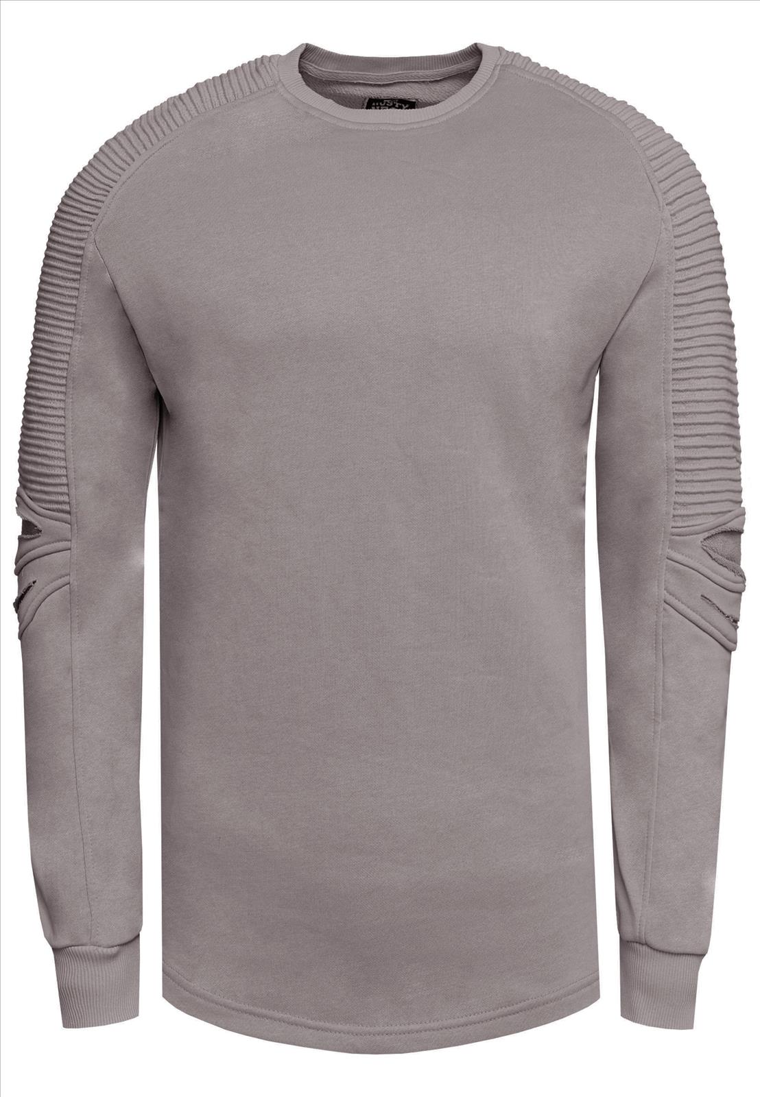 Rusty Neal - Rocas GmbH (Jeans, Young Fashion) - Jeans, Pullover, T-Shirts, Sweatshirts, Longshirts | 28% Rabatt - Biker Crew-Neck Sweater | Artikel-Nr. 19056 | Sweatshirt | MARKE Rusty Neal PASSFORM Regular Fit MATERIAL 70% Baumwolle, 30% Polyester GEWICHT 550 gr HERSTELLUNGSLAND Türkei KRAGENFORM Rundhals BESONDERE MERKMALE Biker Sweater mit Gerippten Langarm | Kategorie: Sweatshirt / BIKER | Angebot: Herrenbekleidung, Herren Accessoires, Young Fashion, Sofortprogramme, Orderware | Adresse: Rocas GmbH - Weselerstr. 115 - 47608 Geldern - Tel: 0157 / 50996802 - info@rustyneal.de