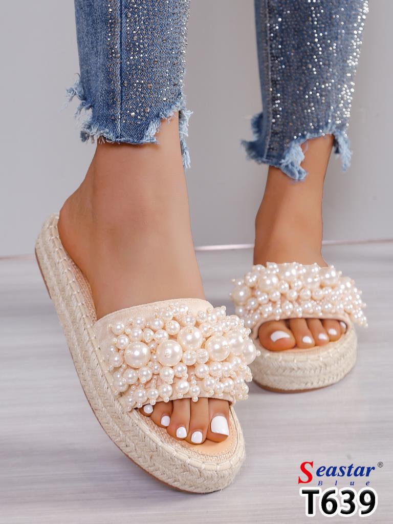 Hier geht's zum Shop von: Lujah Shoes (Schuhgrosshandel) | Artikel-Nr. T639 | Slipper/SEA | Orders for the 