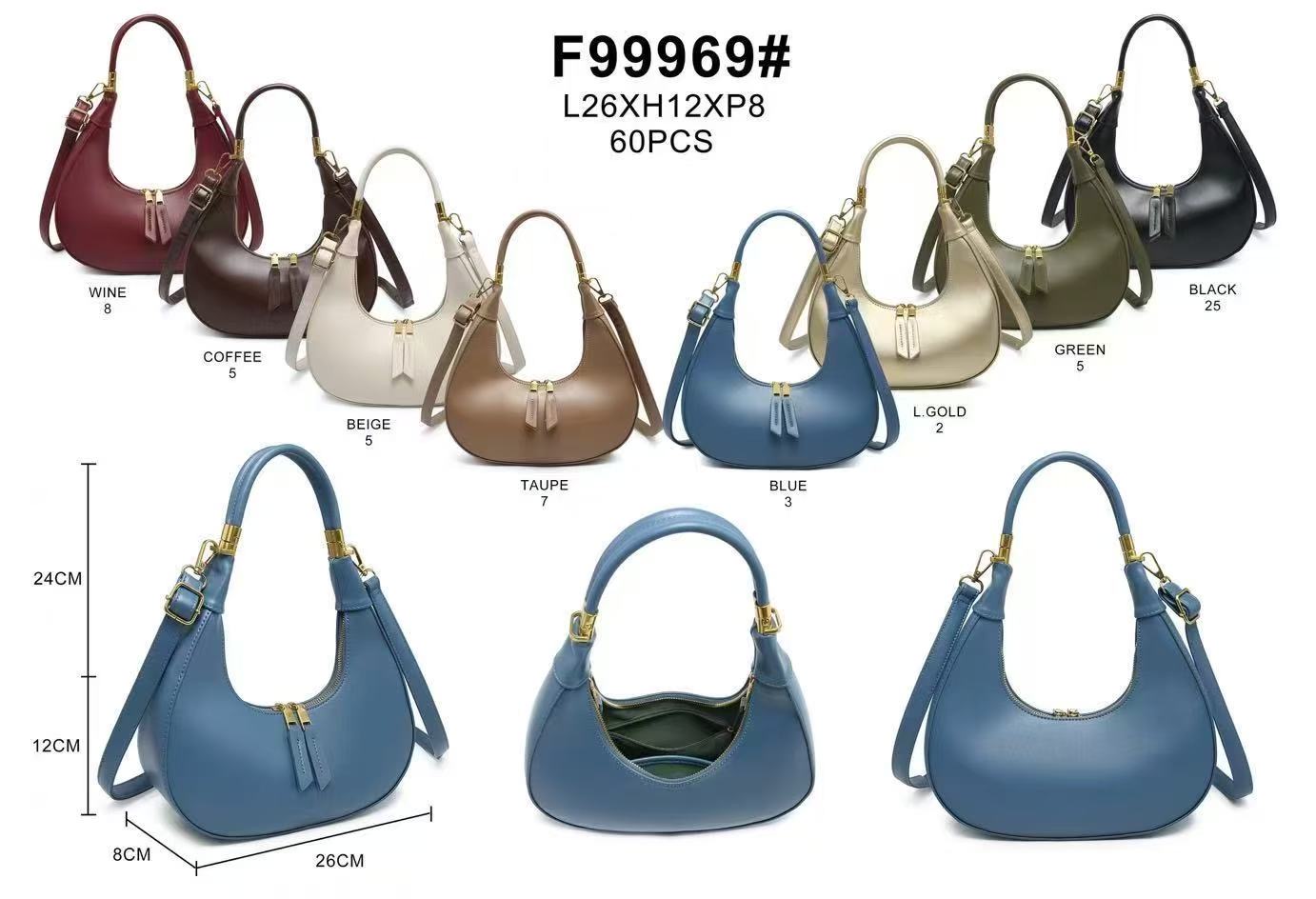 GIO TEX GMBH - Accessoires - Neuss | Artikel-Nr. 99969 | Shoulder Bag | Kategorie: Taschen / Shoulder Bag | Angebot: Damen Accessoires | Adresse: GIO TEX GMBH - Breslauerstraße 8 - 41460 Neuss - Tel: 021313658438 - giotexgmbh@yahoo.com