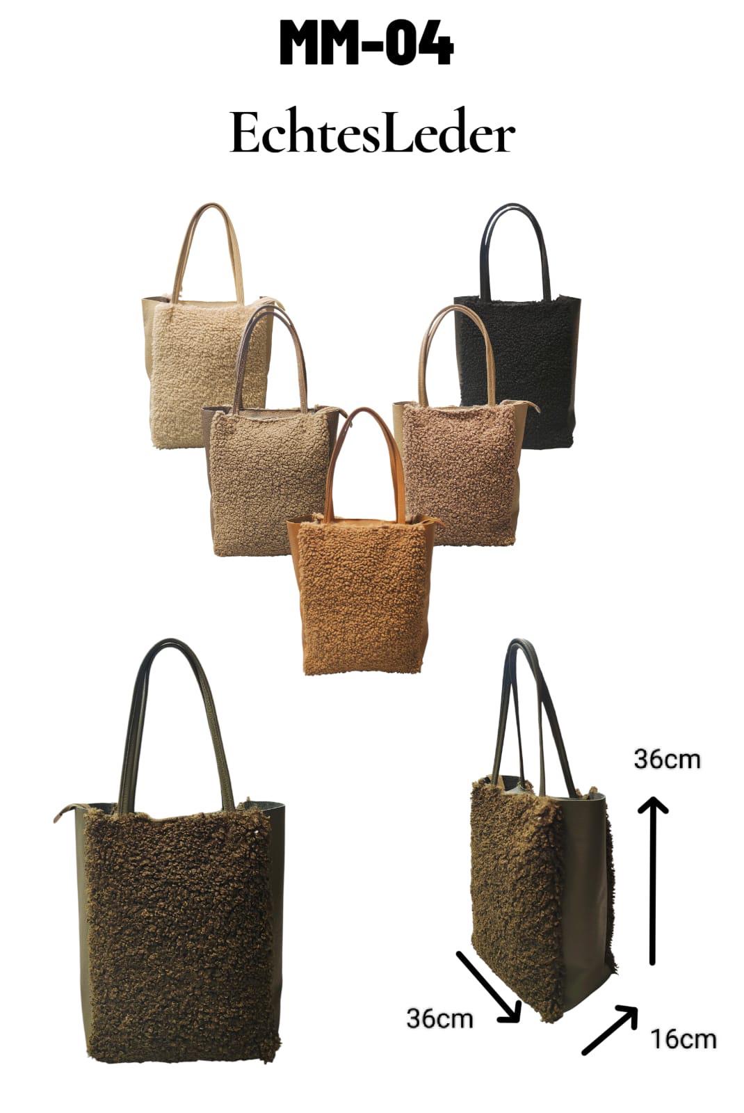 GIO TEX GMBH - Accessoires - Neuss | Artikel-Nr. MM04 | Teddy Shopper aus echtem Leder | Kategorie: Taschen / Trage Tasche | Angebot: Damen Accessoires | Adresse: GIO TEX GMBH - Breslauerstraße 8 - 41460 Neuss - Tel: 021313658438 - giotexgmbh@yahoo.com
